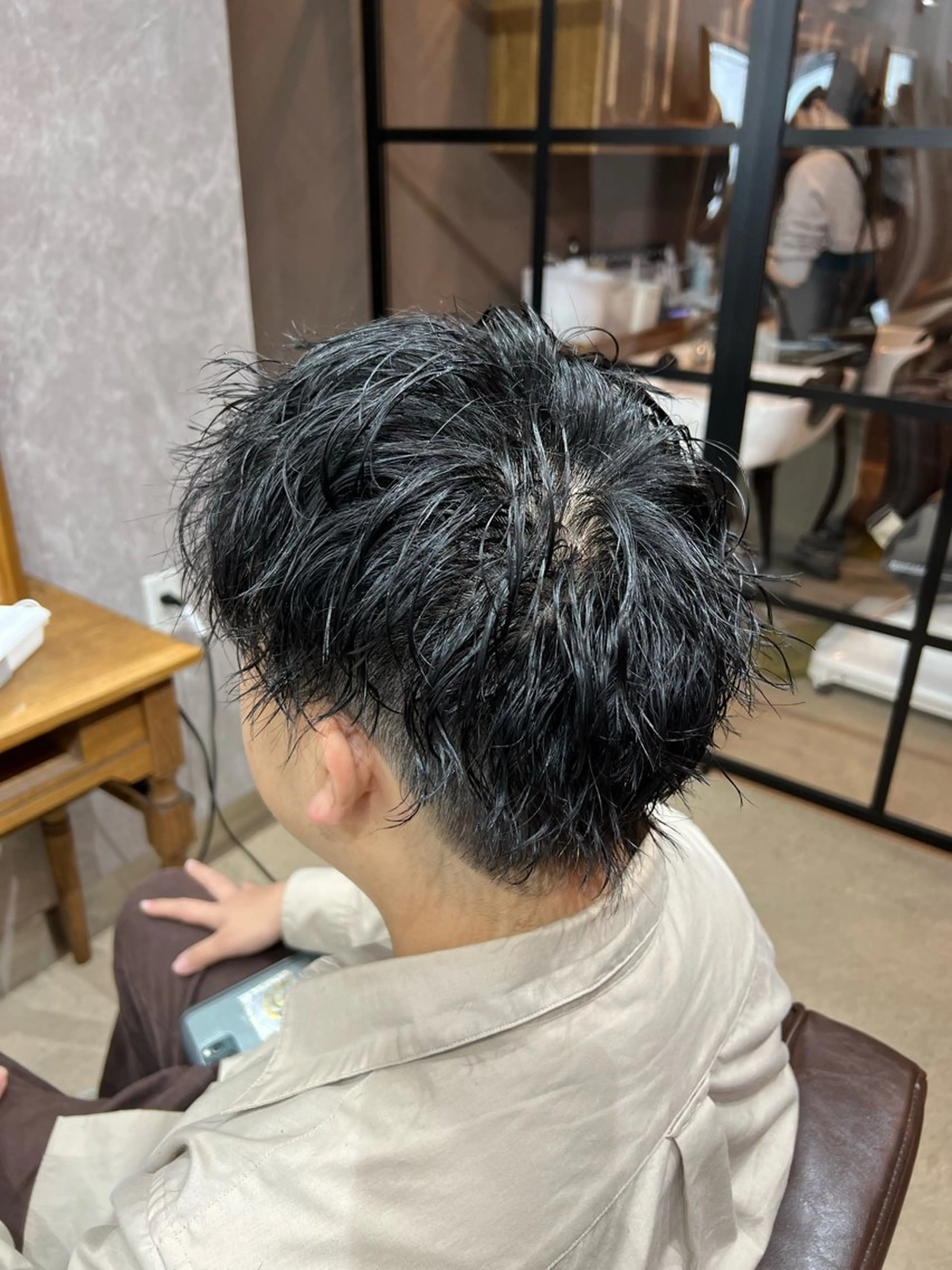 パーマ メンズ メンズパーマ カット パーマ 🌻belle /JUMA🌻のヘアスタイル