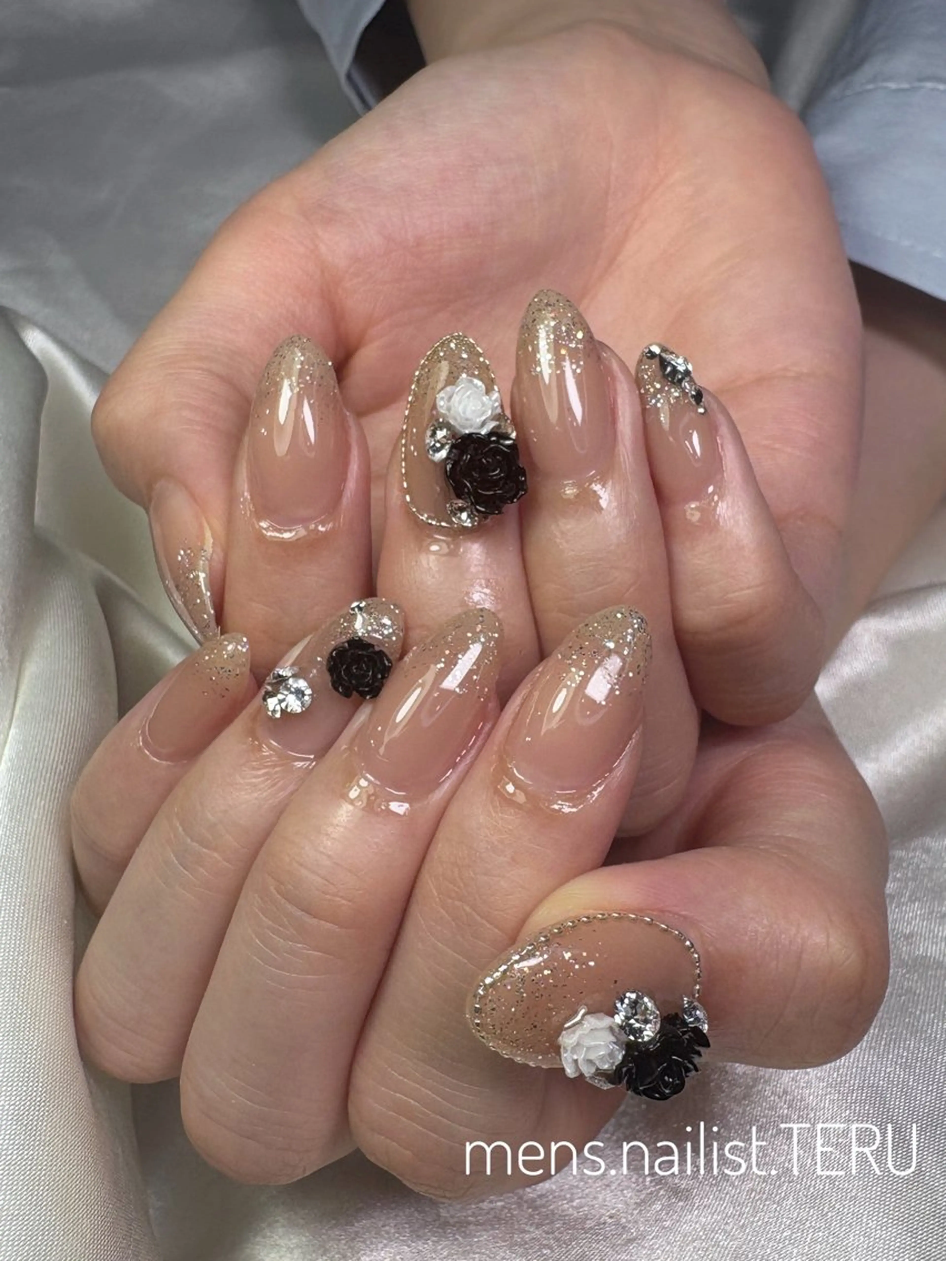 ネイル メンズネイル ハンドネイル nail salon ETERNAL所属・メンズネイリスト TERUのネイルデザイン