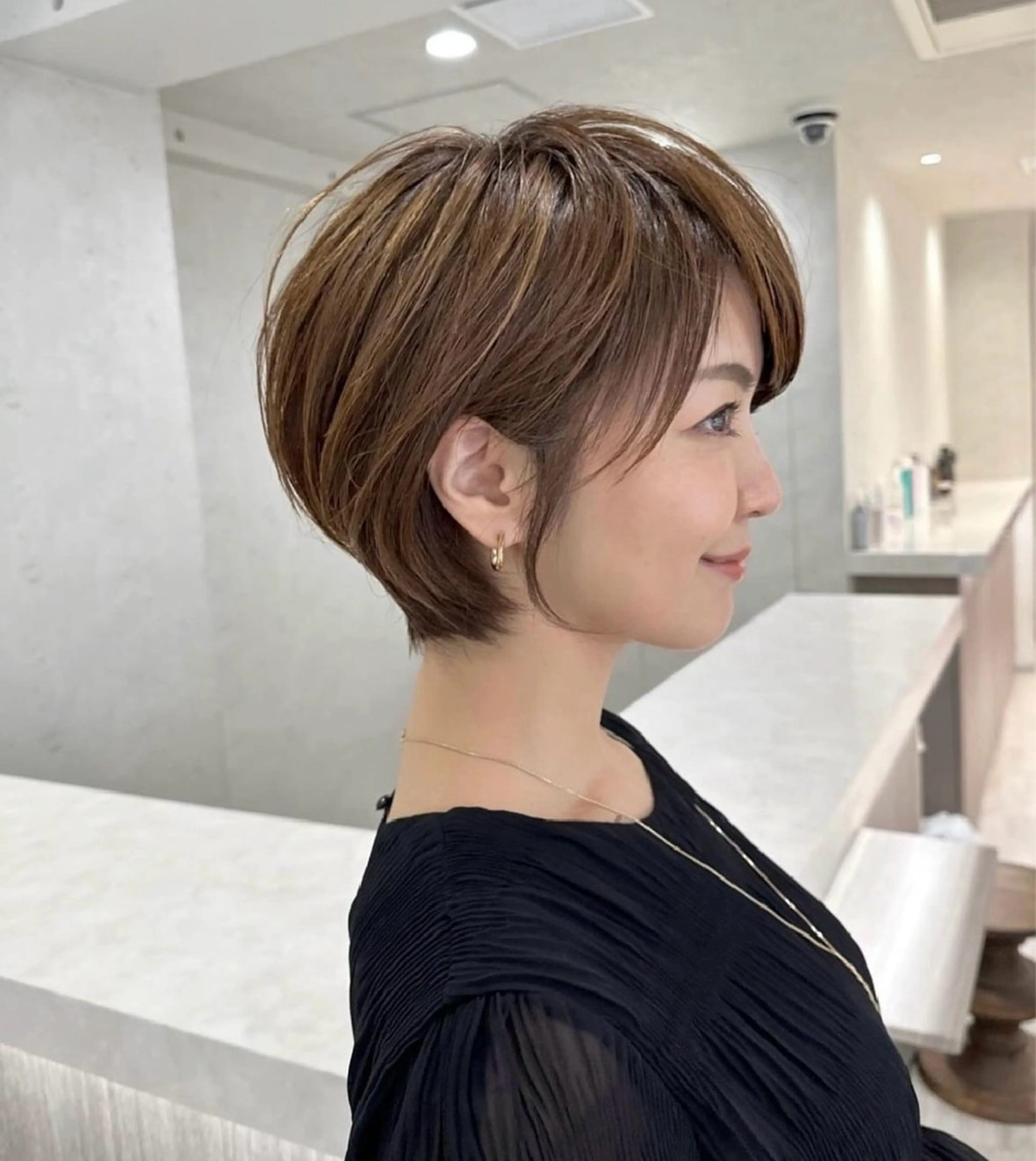 ショート nex the salon coall所属・🫧似合わせショート イシダ🫧のヘアスタイル