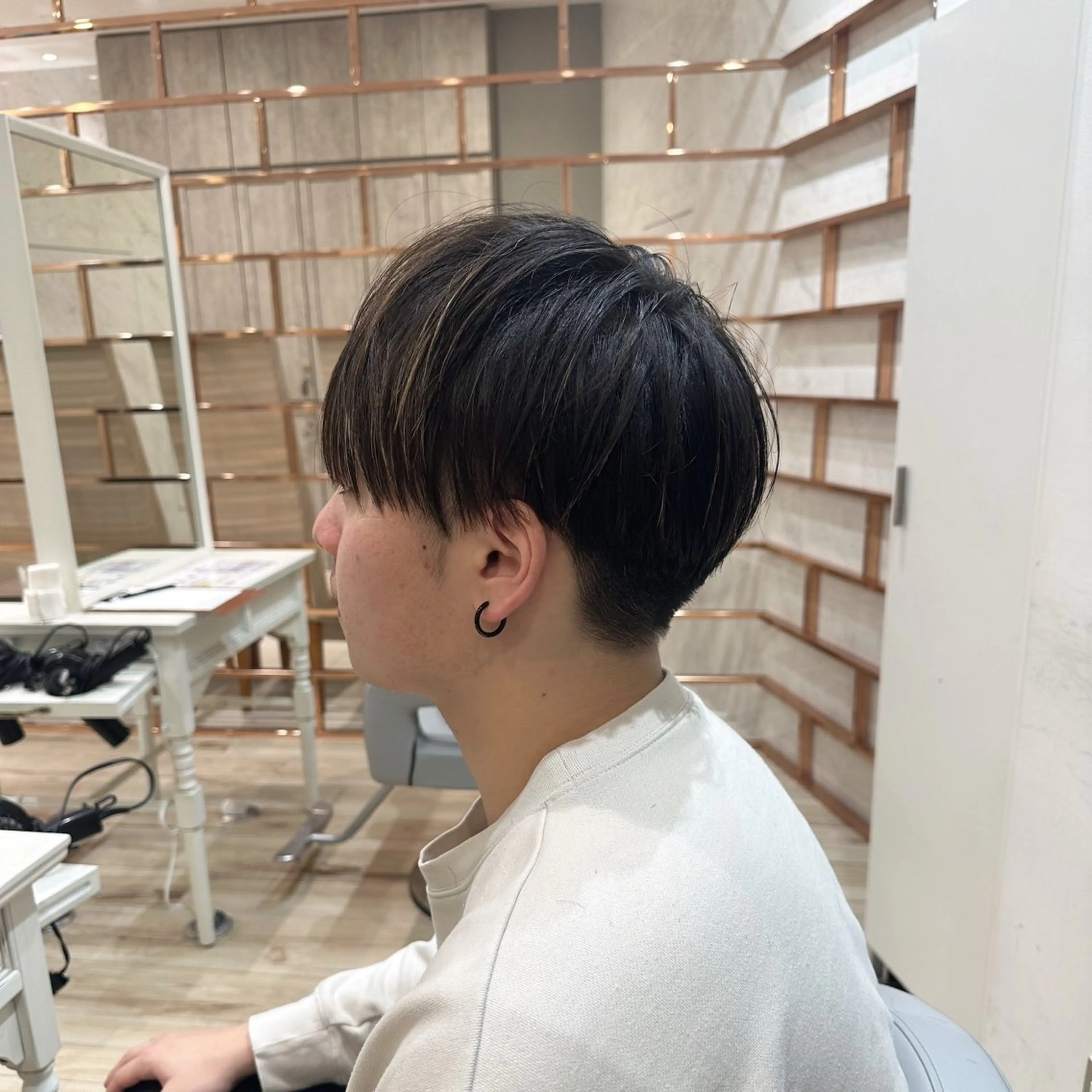 メンズ 孝山 ‪‪美蘭のヘアスタイル