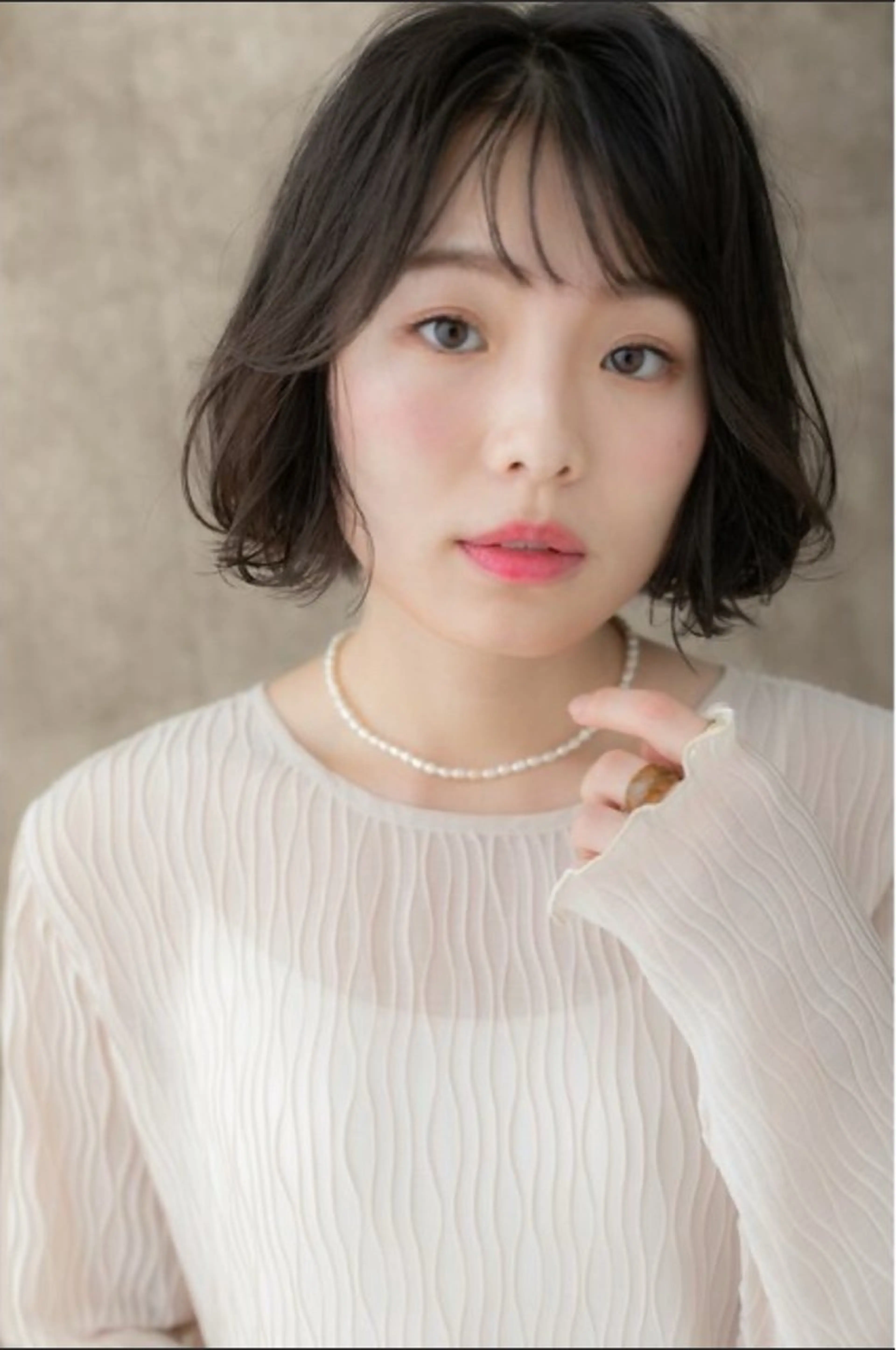 ショート くびれ&切りっぱボブ 得意👍佐藤歩のヘアスタイル