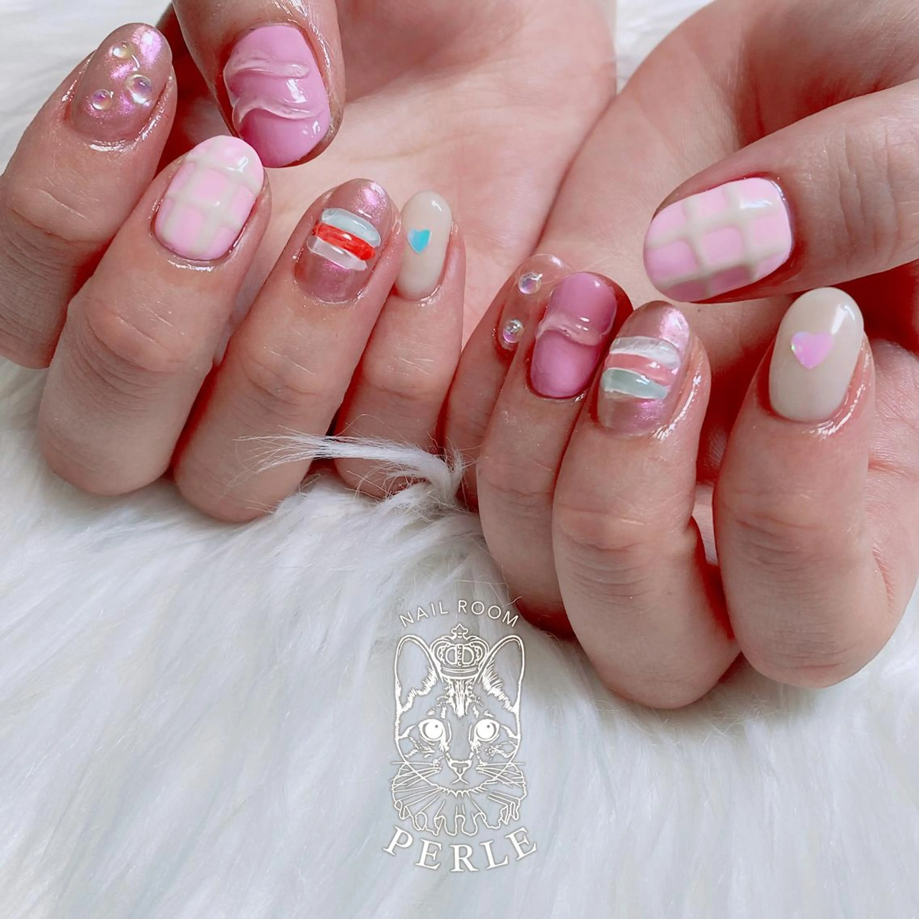 ネイル nail room Perleのネイルデザイン