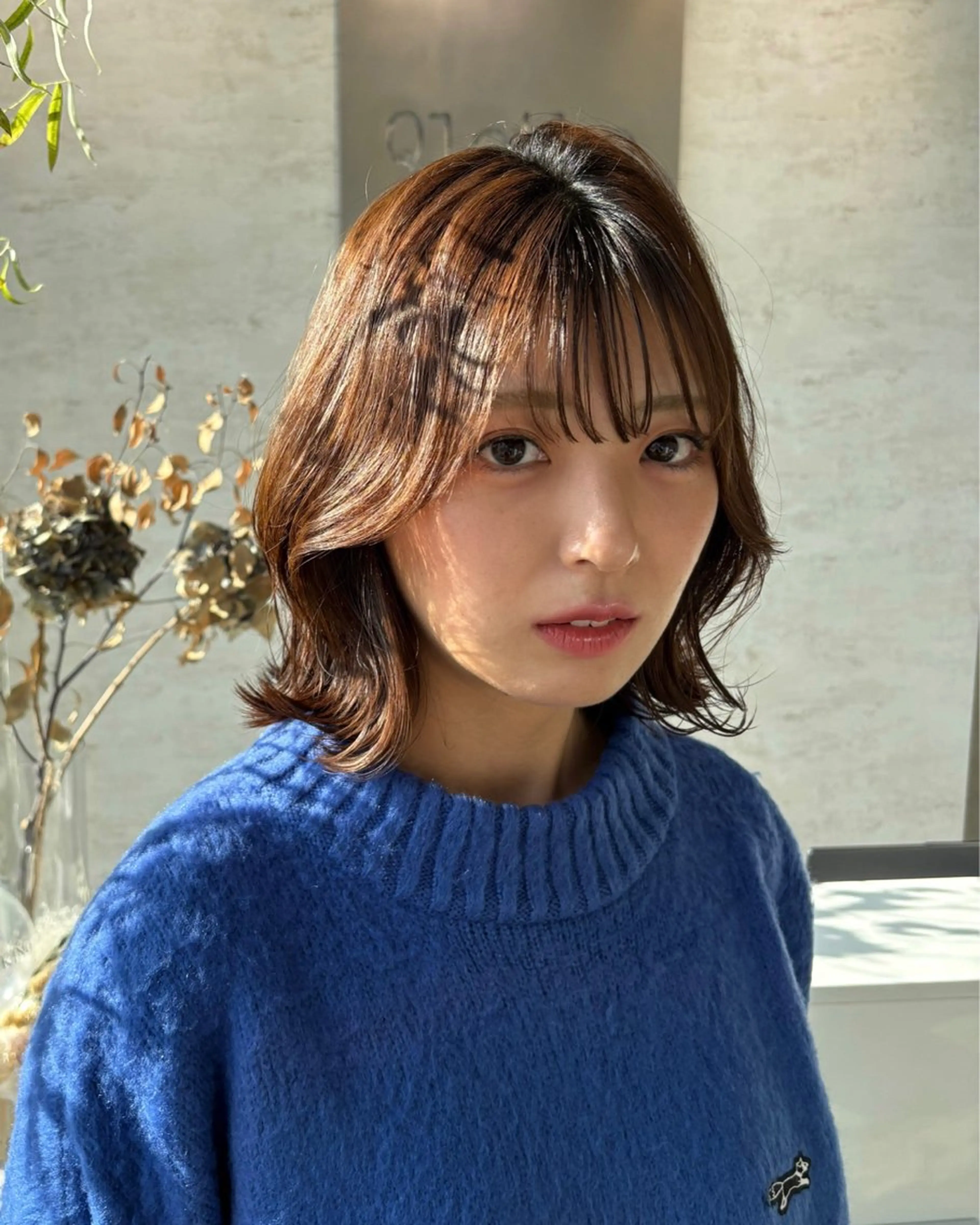 【12月限定🤍選べるトリートメント付】透明感カラー+美髪トリートメントの写真