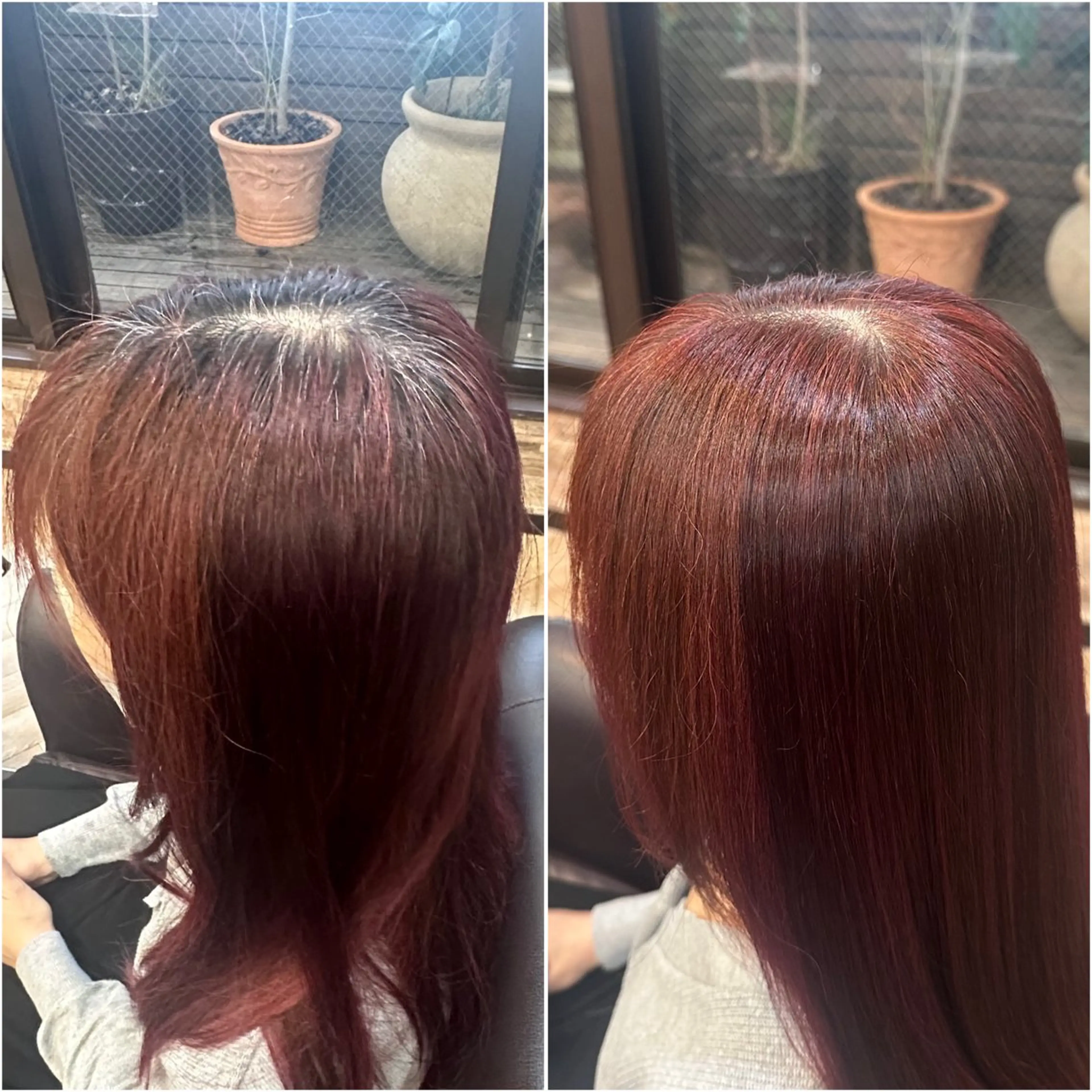 ロング カラー 松尾 和佳奈のヘアスタイル