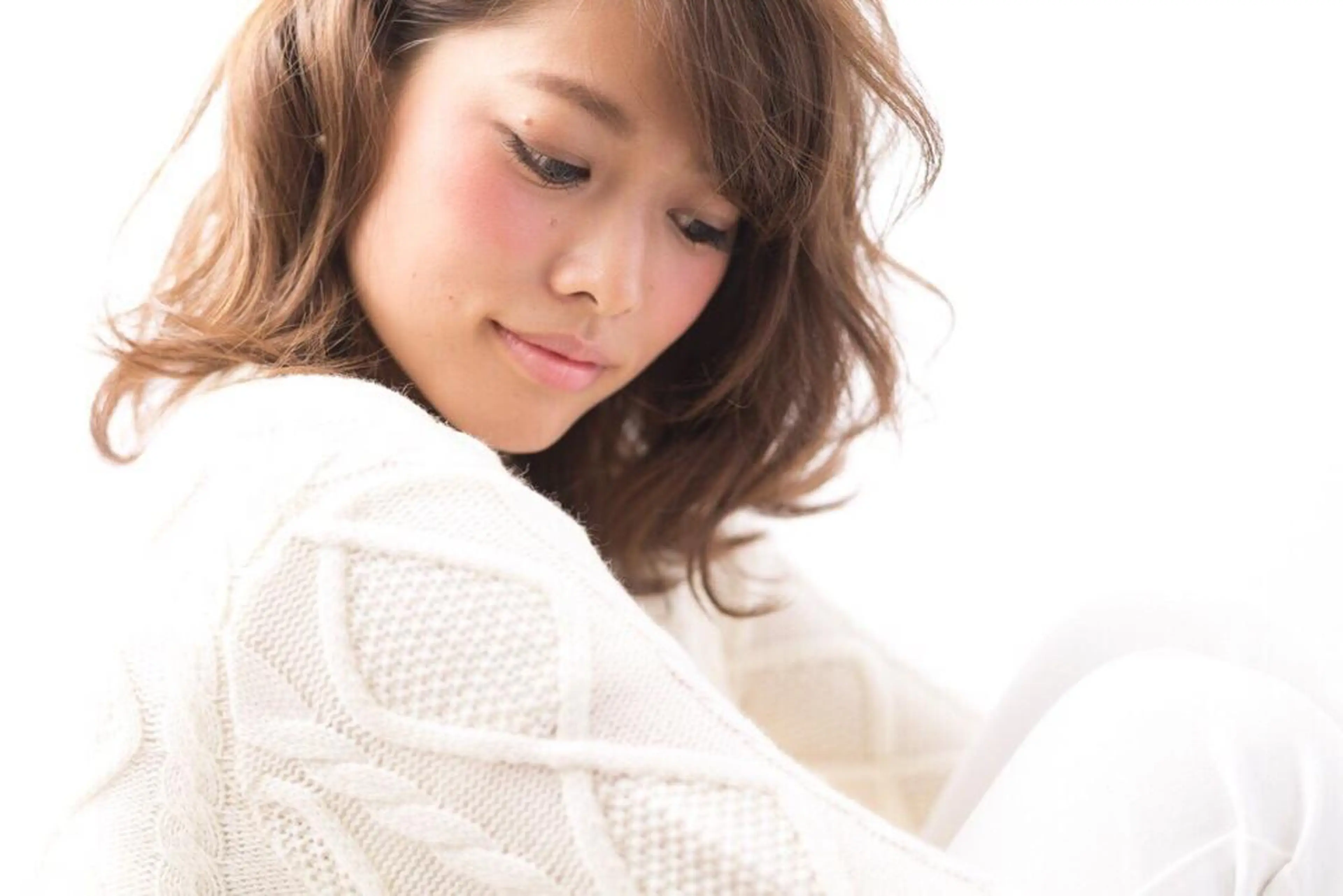 セミロング カラー パーマ ヘアアレンジ メンズ キッズ ネイル マツエク・マツパ アティリー 西梅田のヘアスタイル