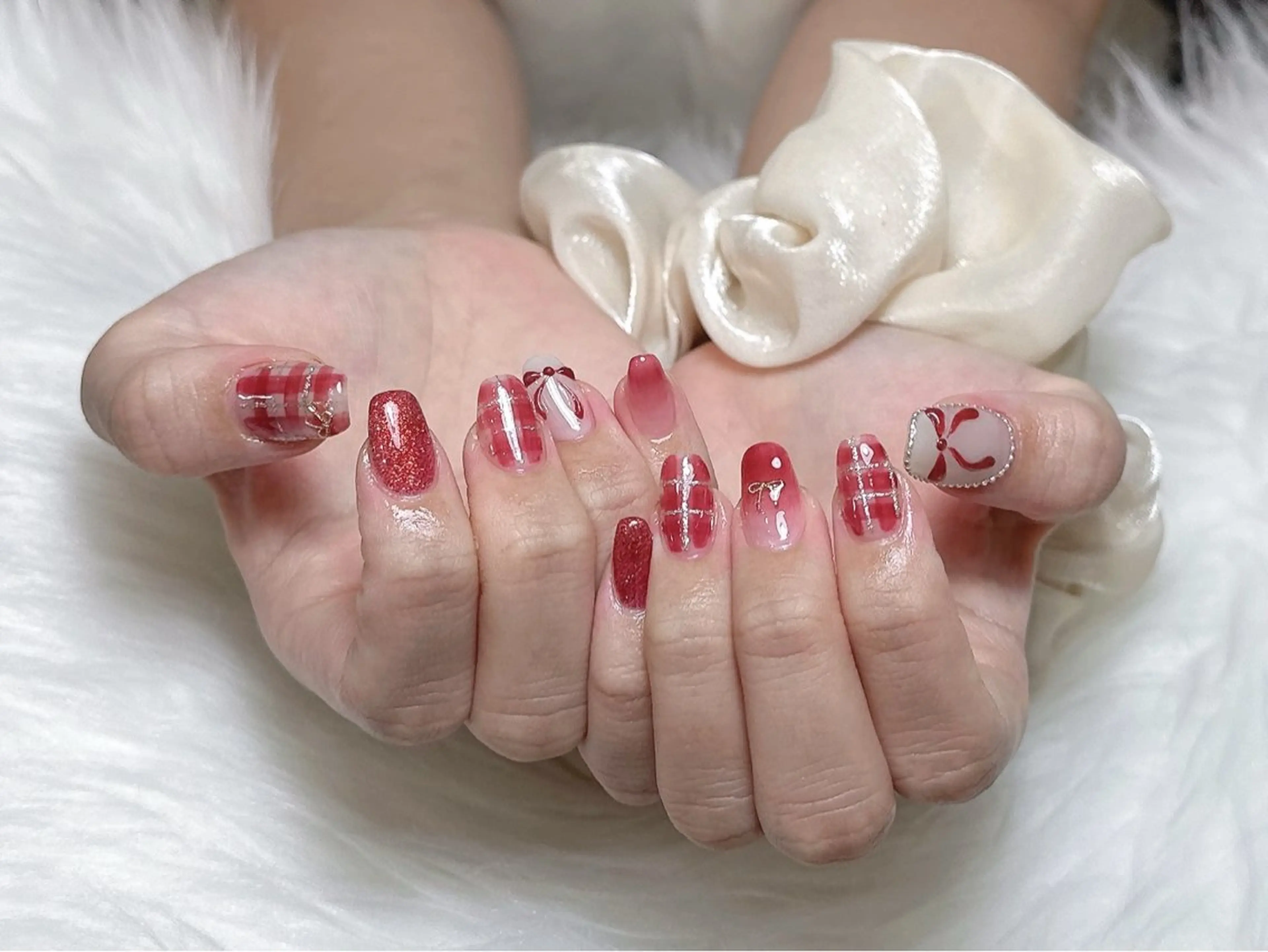 ネイル ハンドネイル 【Eclat ｴｸﾗ】nail＆beauty所属・Eclat〔ｴｸﾗ〕 MOEKA𝜗𝜚*のネイルデザイン