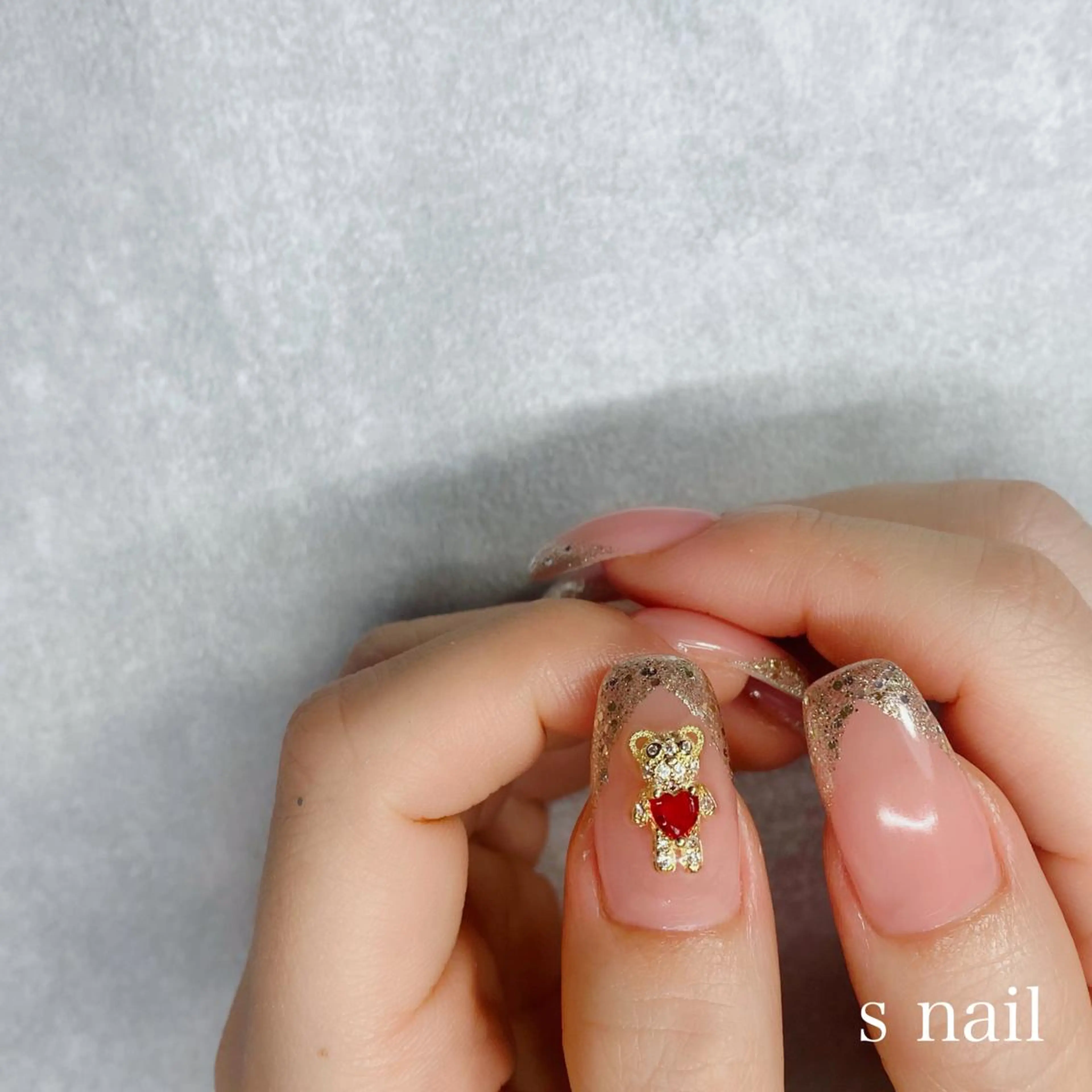 ネイル フレンチネイル ハンドネイル s nail さとよしみゆきのネイルデザイン
