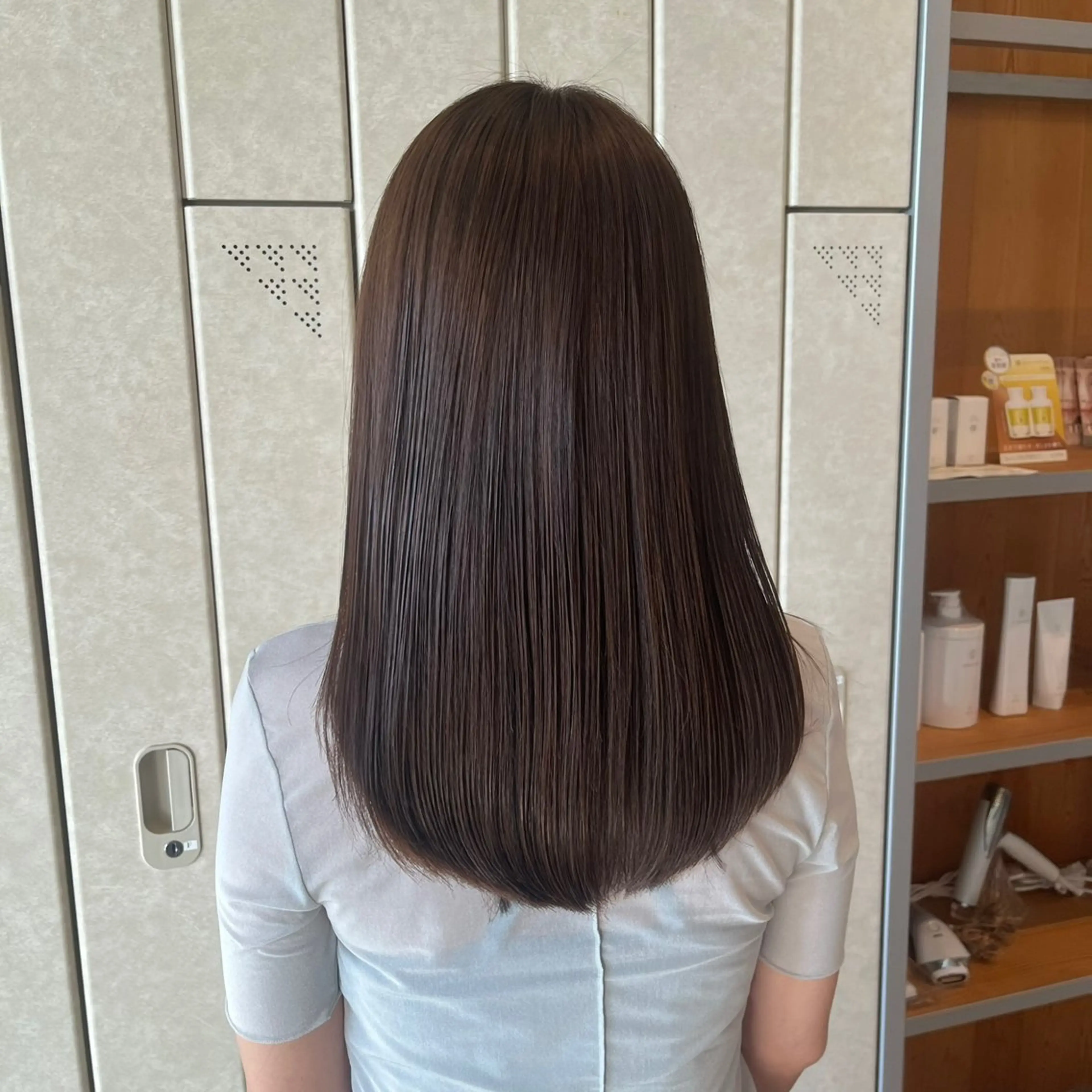 【⭐️リピーター大人気⭐️】 Cut+艶髪カラー+髪質改善AMASIAトリートメントの写真
