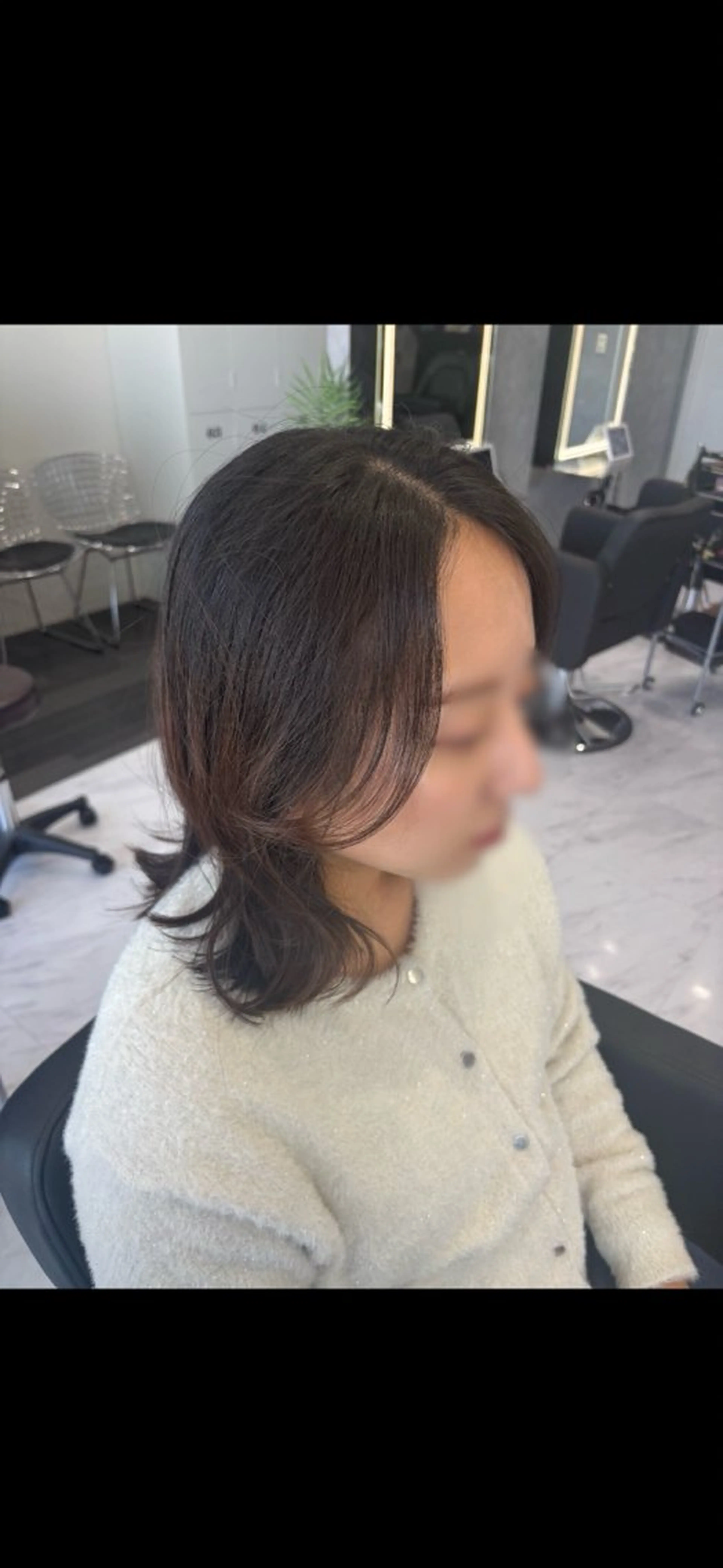 ミディアム 山田 瑛司のヘアスタイル