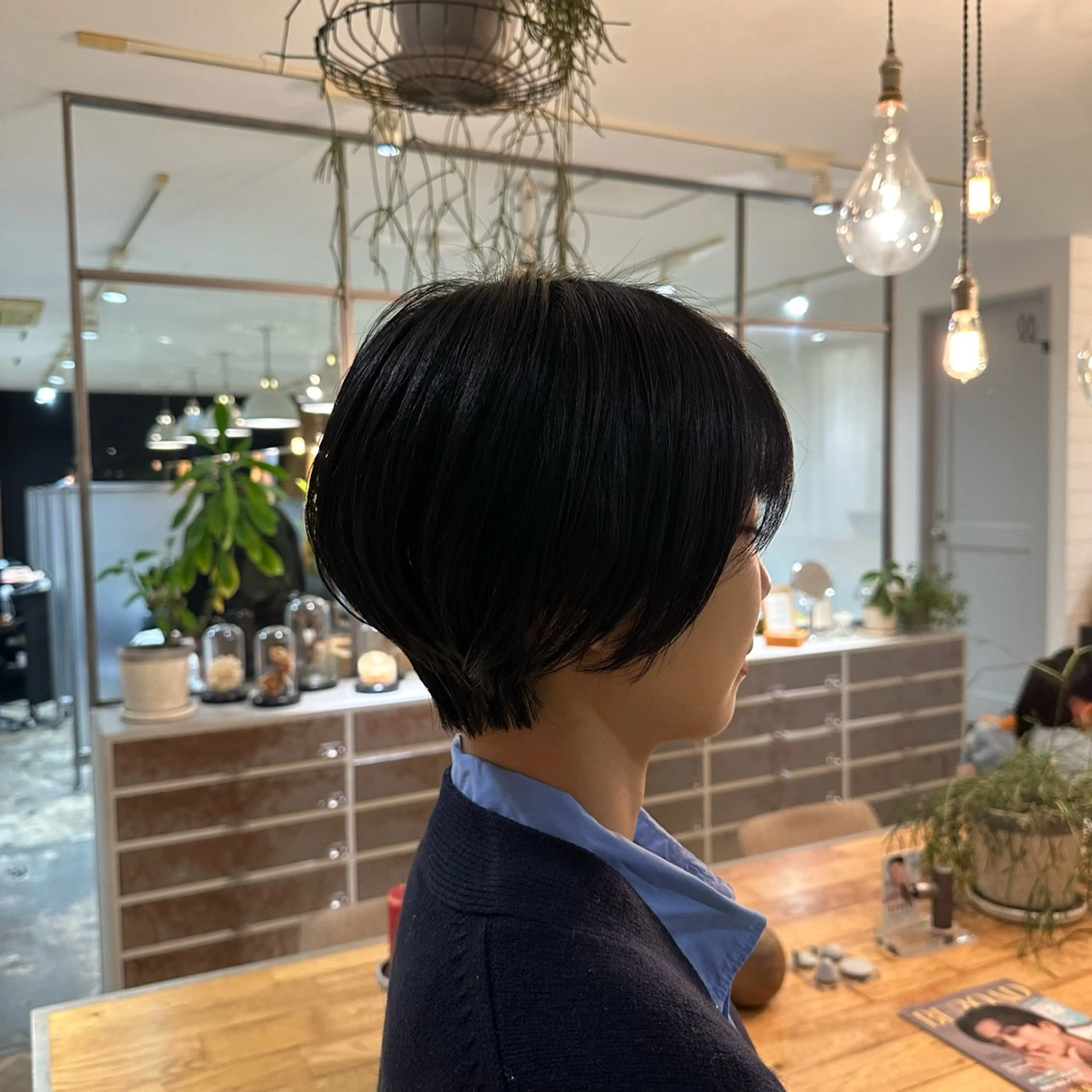 ショート ヘアアレンジ ショートヘア 飯島 美海のヘアスタイル