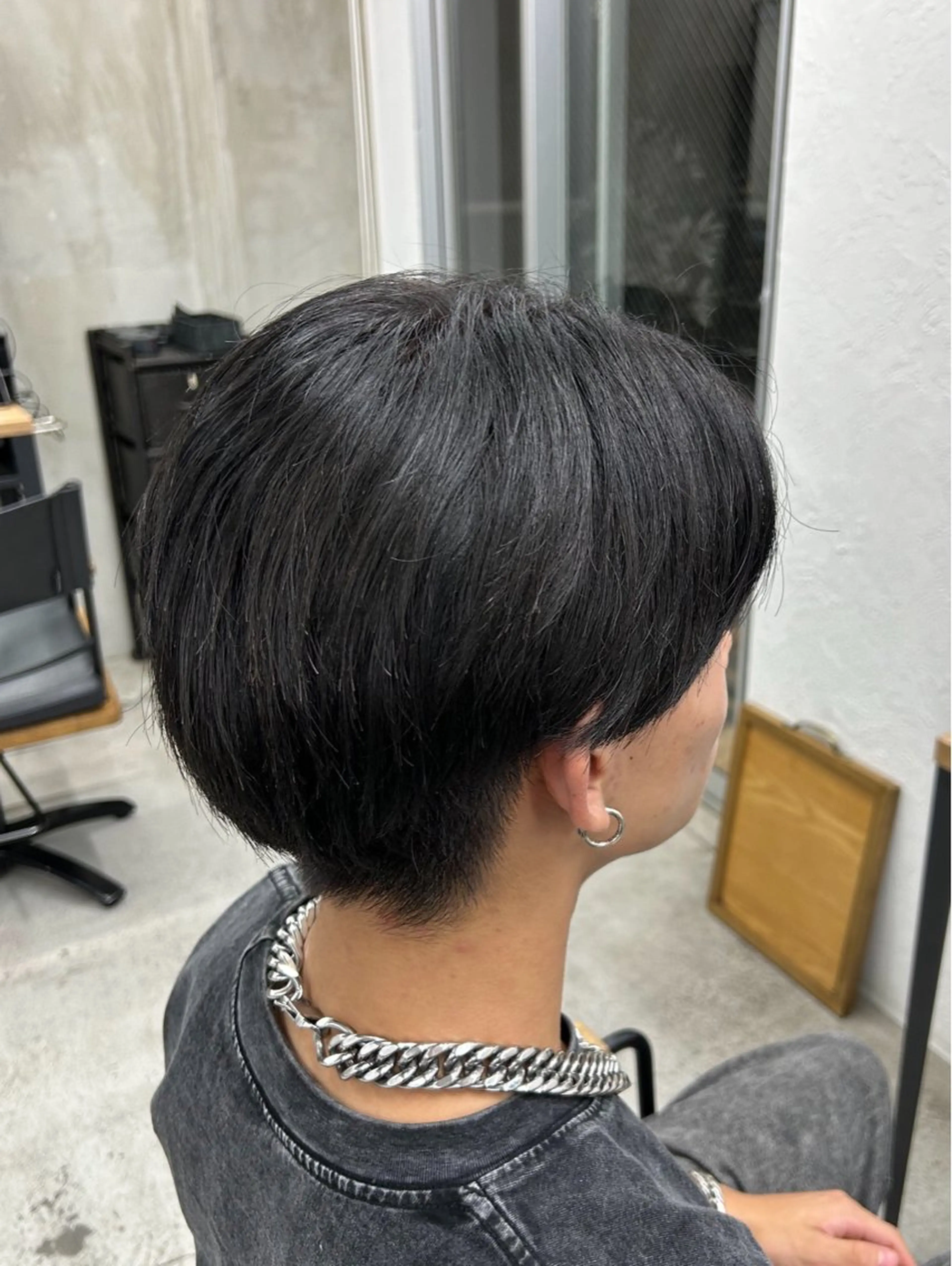 カラー メンズ 🫐寒色系カラー 🫐ヤマナカリリカのヘアスタイル