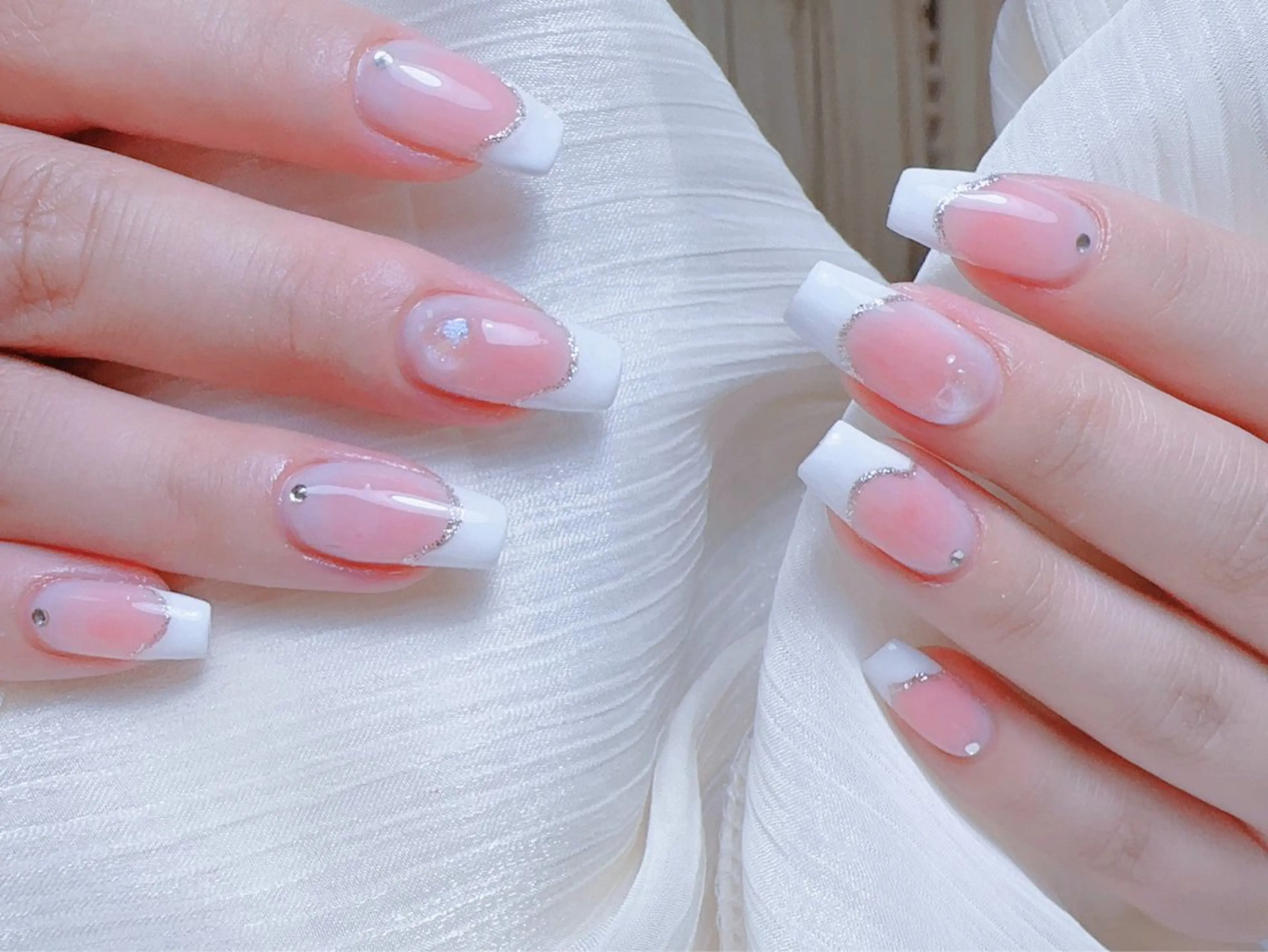 ネイル ハンドネイル M🌷nail 長さだし専門店のネイルデザイン
