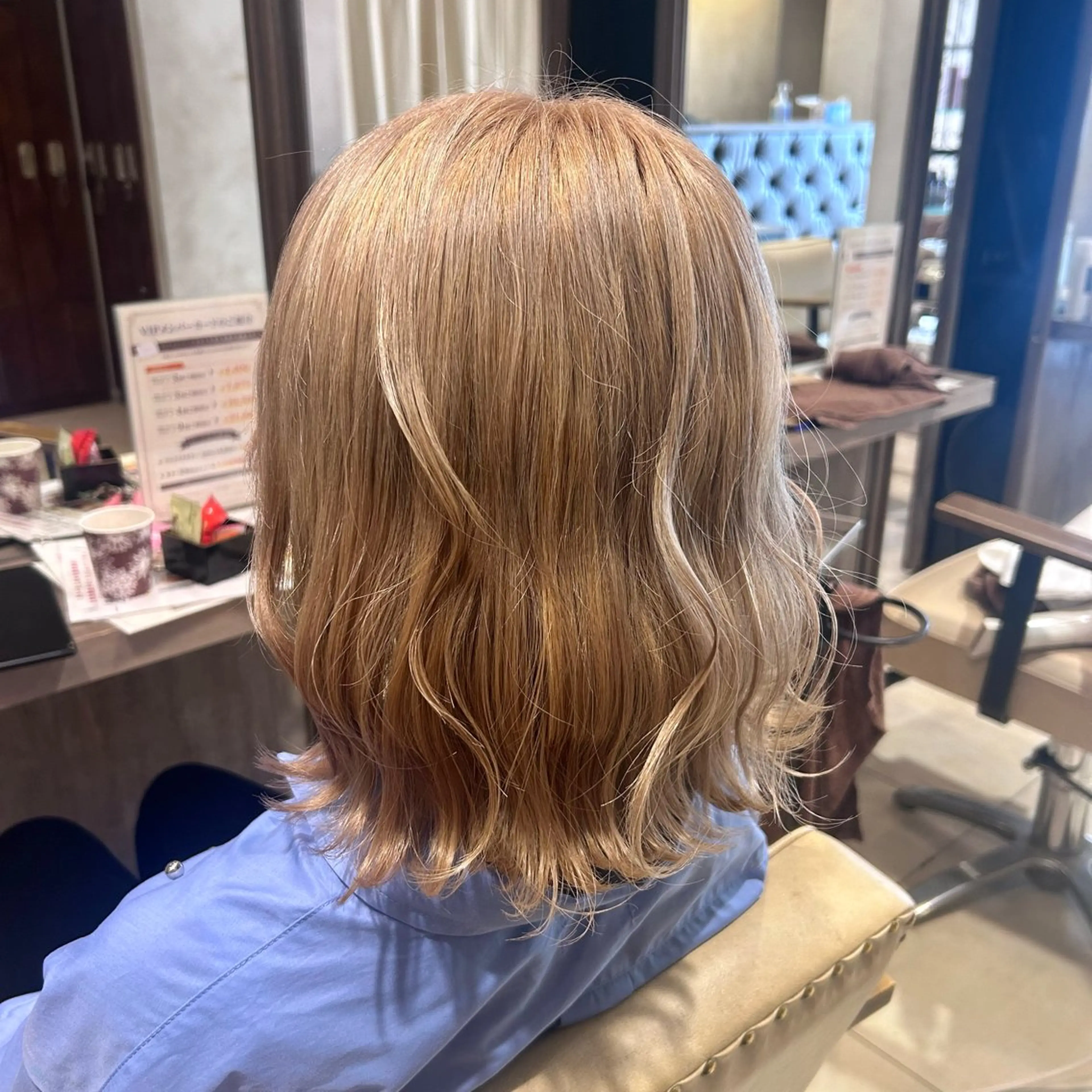 ミディアム カラー Slap Dash 【スラップ ダッシュ】所属・髪質改善カラー 🧸かりん🎀‪のヘアスタイル