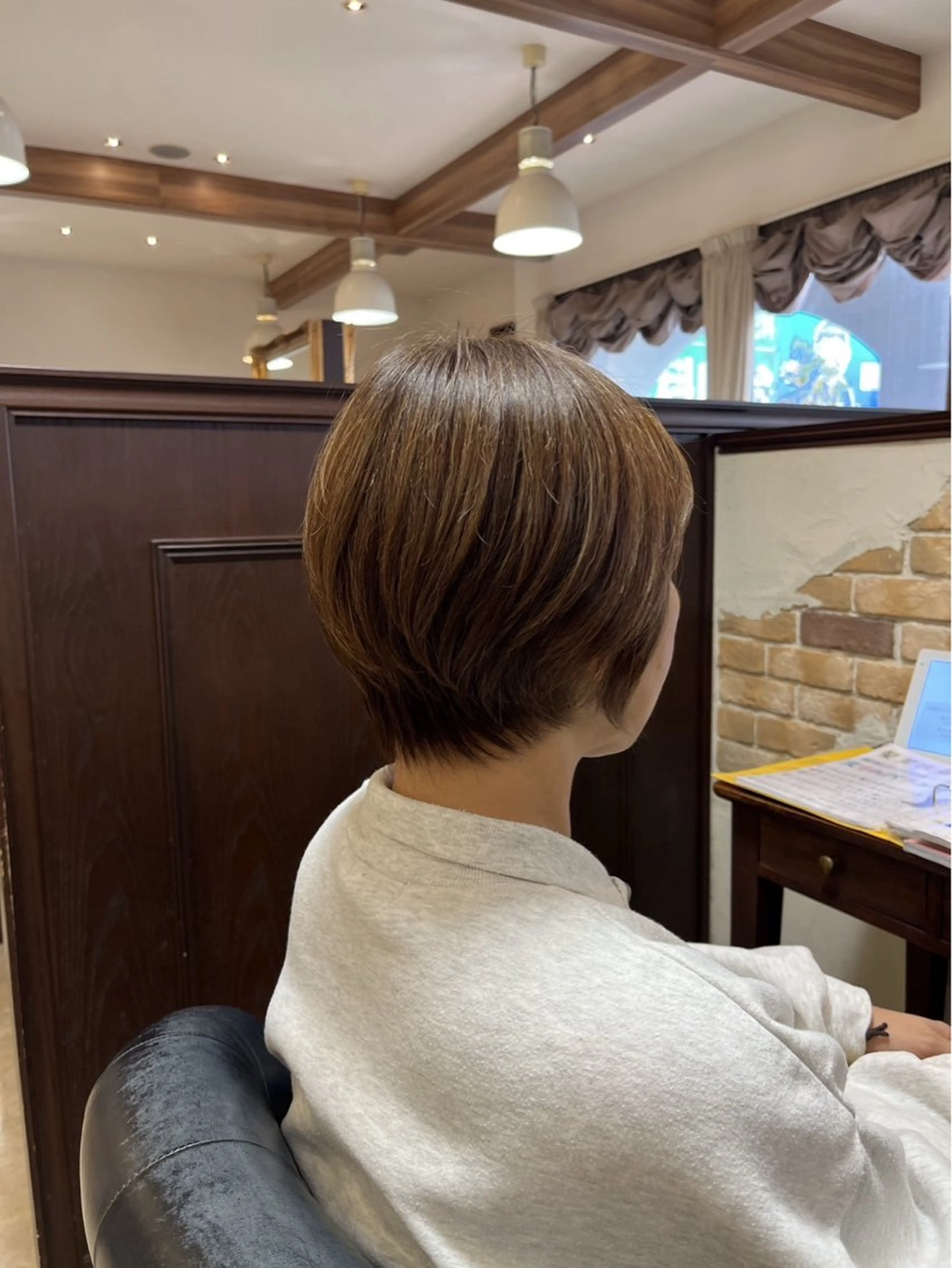 ショート adorable女池店所属・adorable 安中莉椰のヘアスタイル