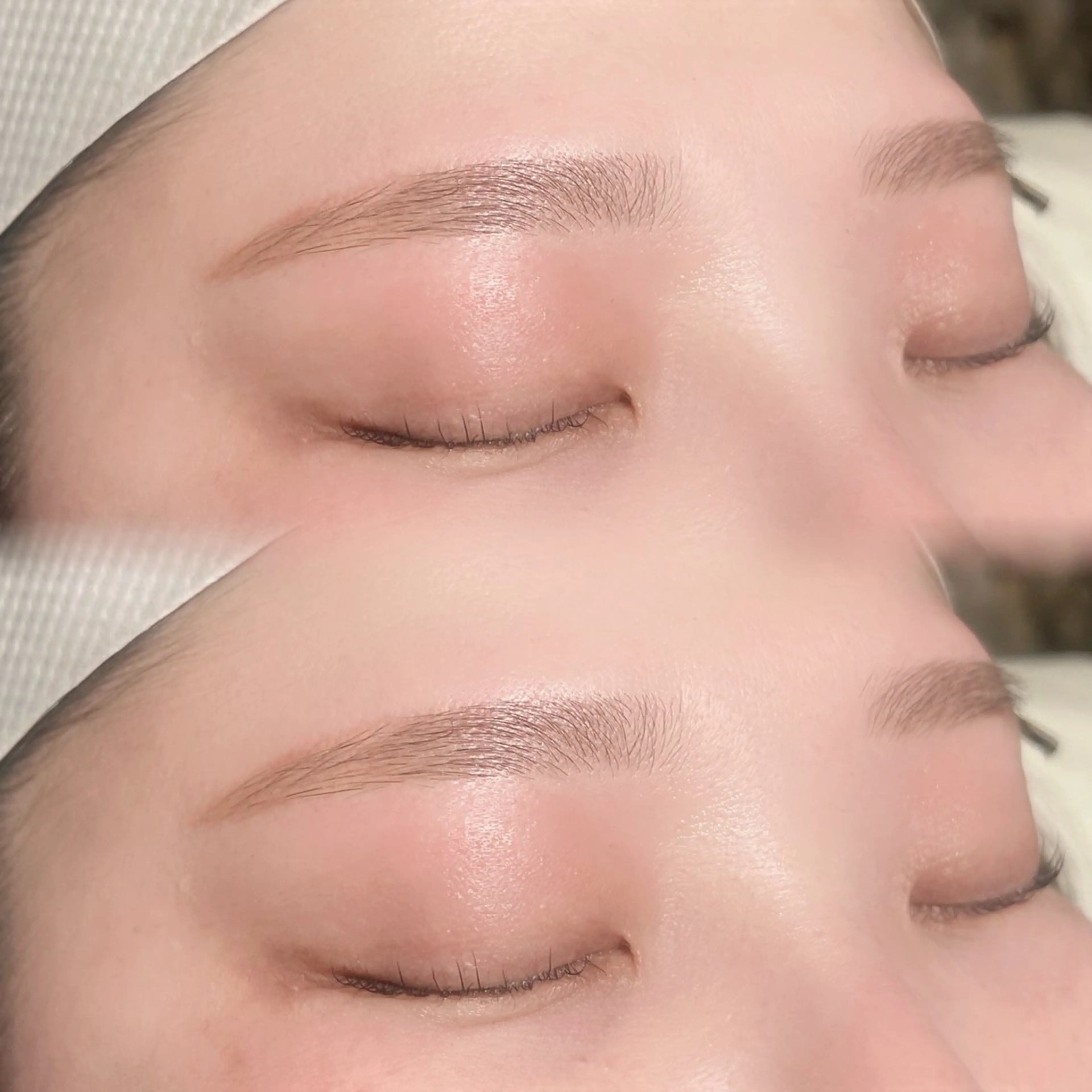 学割U24🎓《ナチュラル眉🌱》美眉アイブロウWAX+間引き (メイク込) ¥4500の写真