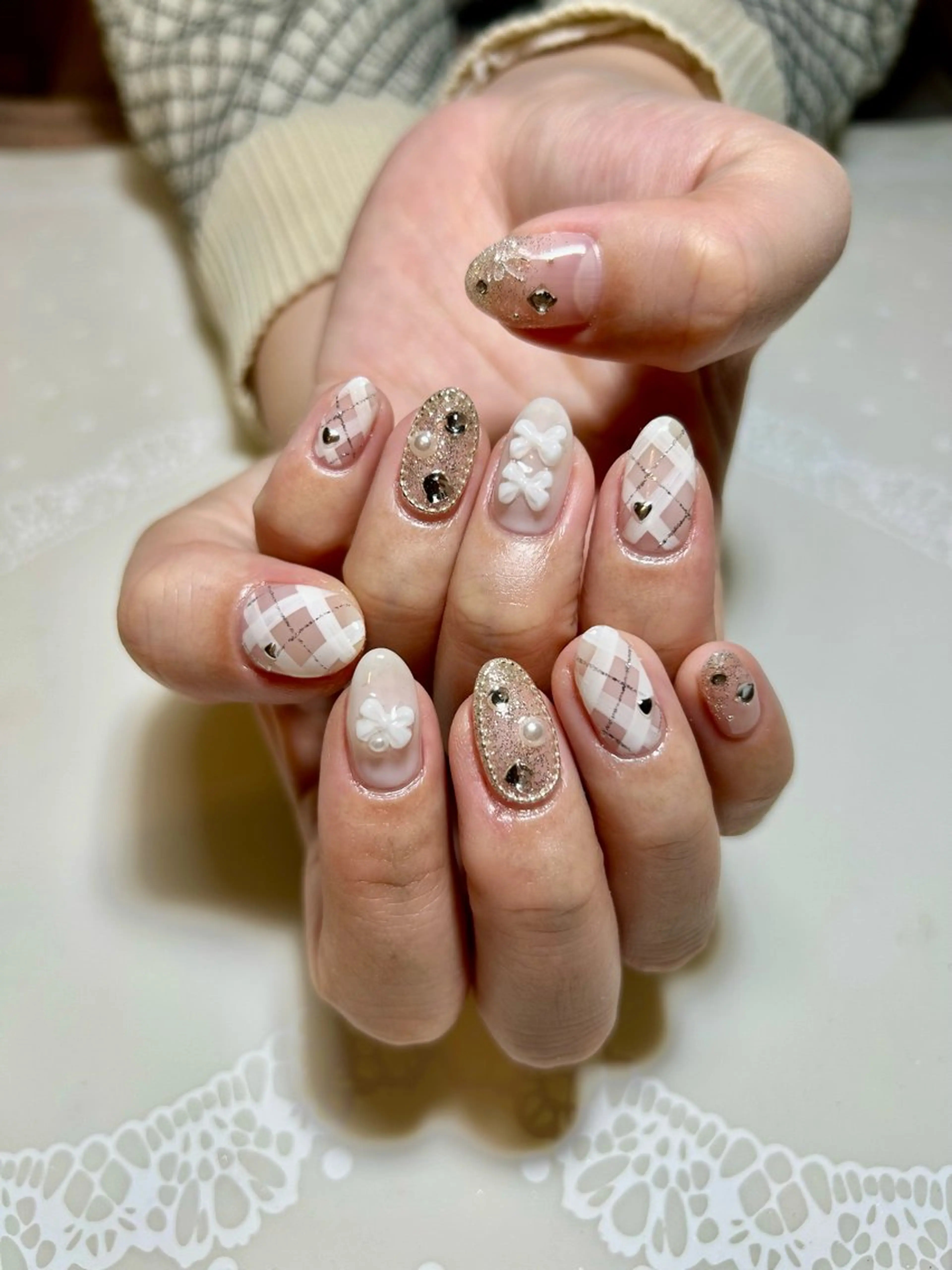 ネイル g-up nail所属・米田 律子のネイルデザイン
