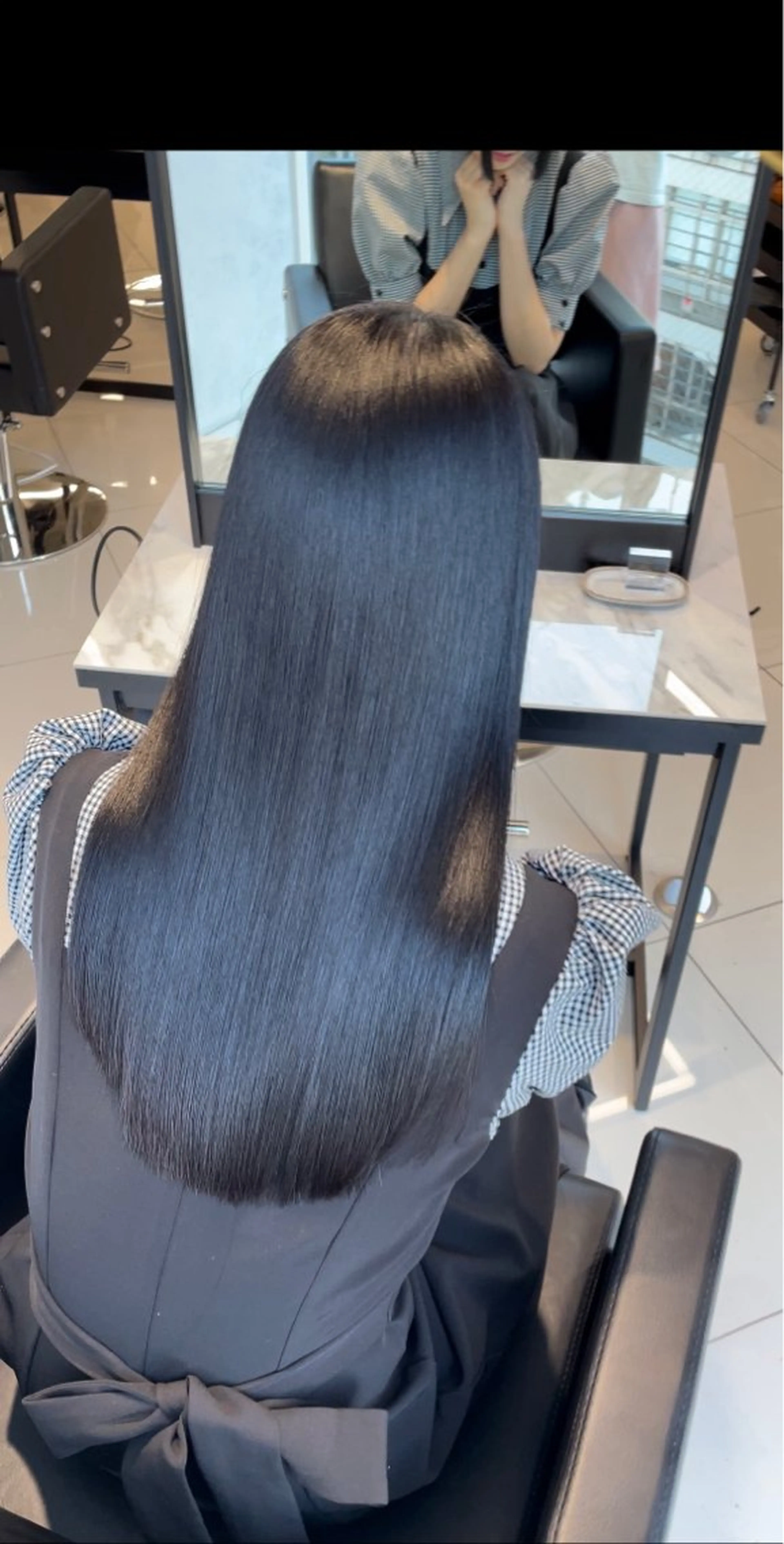 ロング カット 縮毛矯正 トリートメント ヘッドスパ ✨髪質改善✨美髪 矯正🫧小泉のヘアスタイル