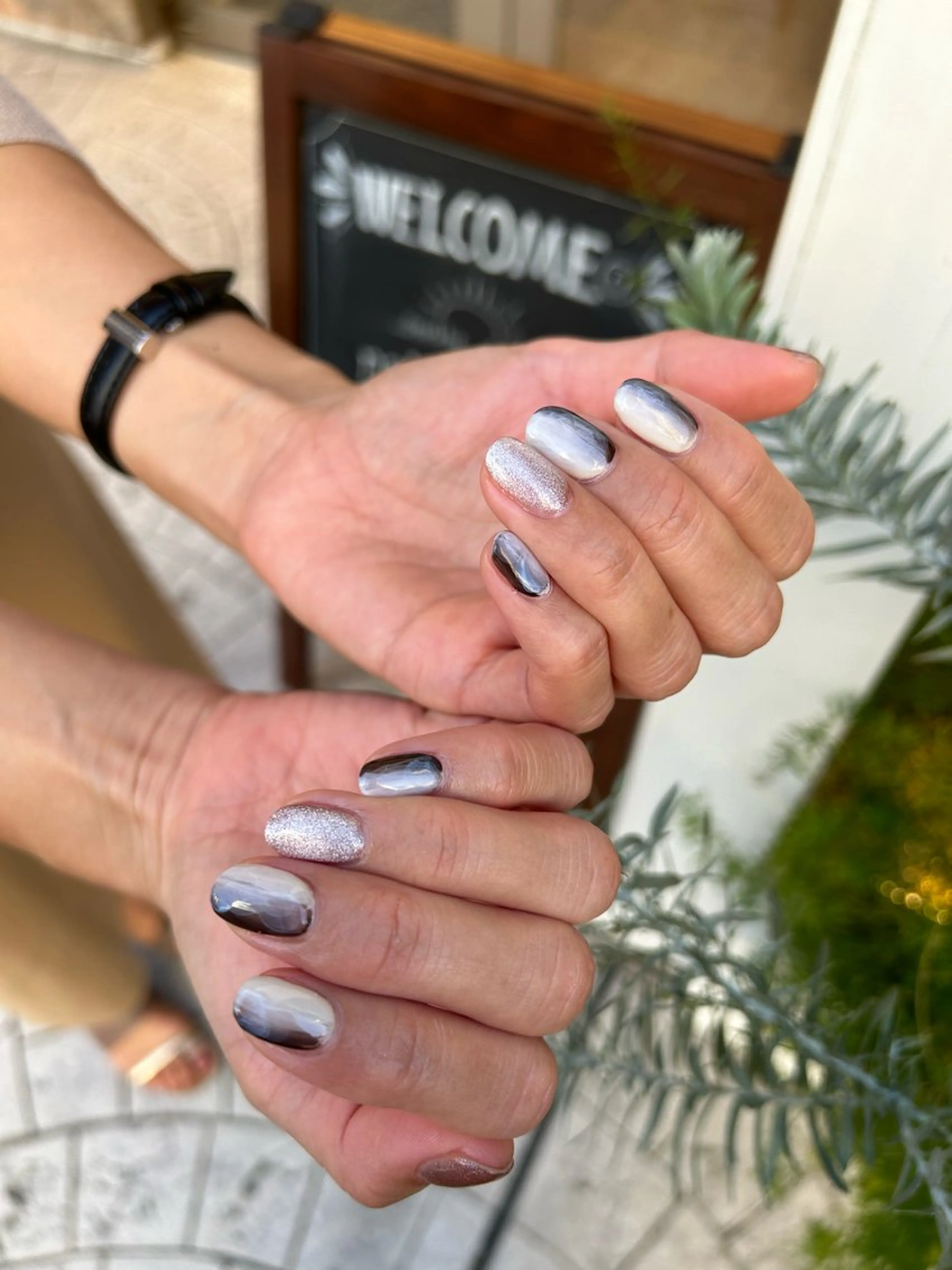 ネイル ハンドネイル diar blue 茅ヶ崎店所属・yukina .*･ﾟのネイルデザイン