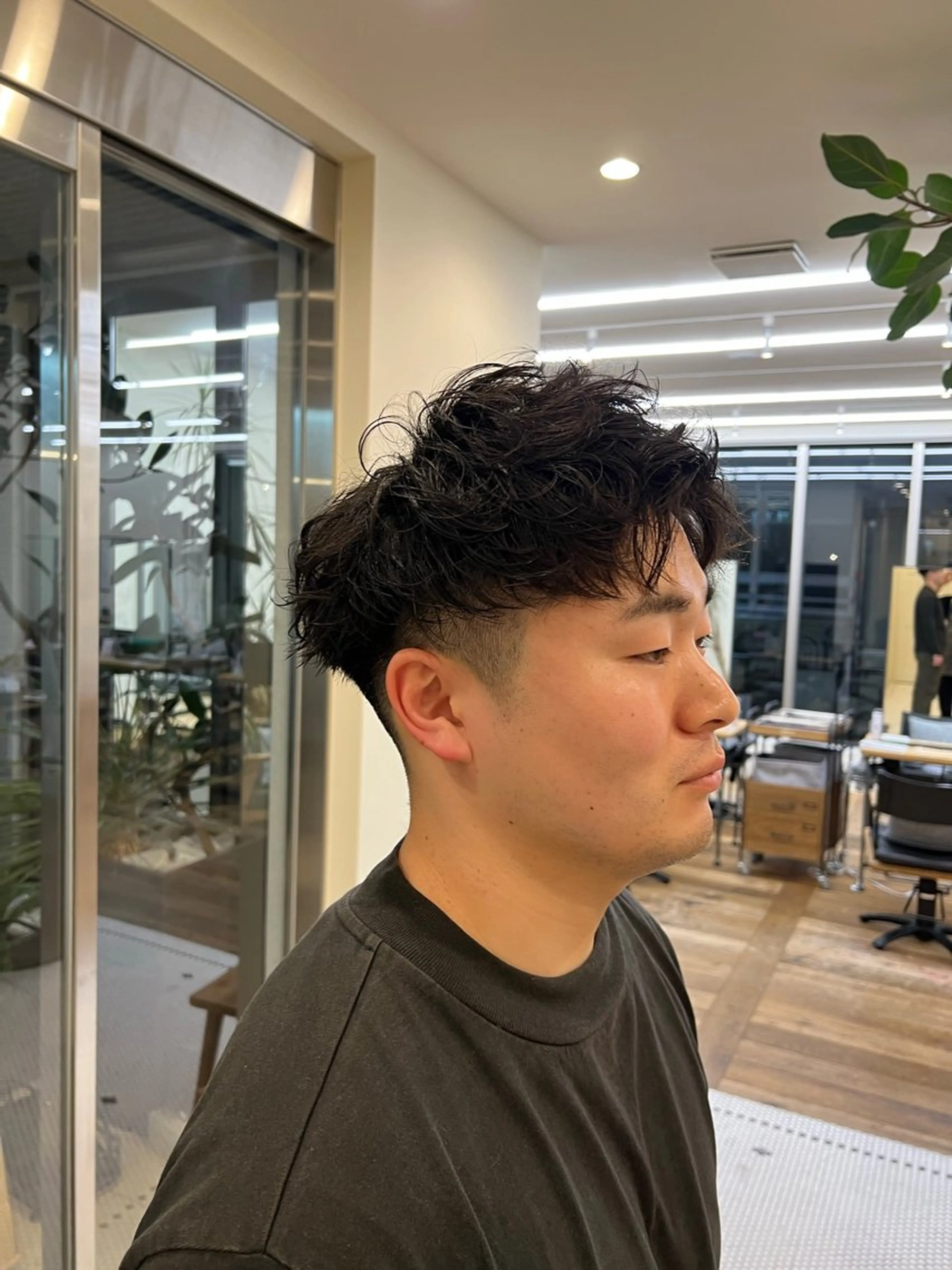 パーマ メンズ 🐋湊 ゆうき /レイヤーカット🫧のヘアスタイル