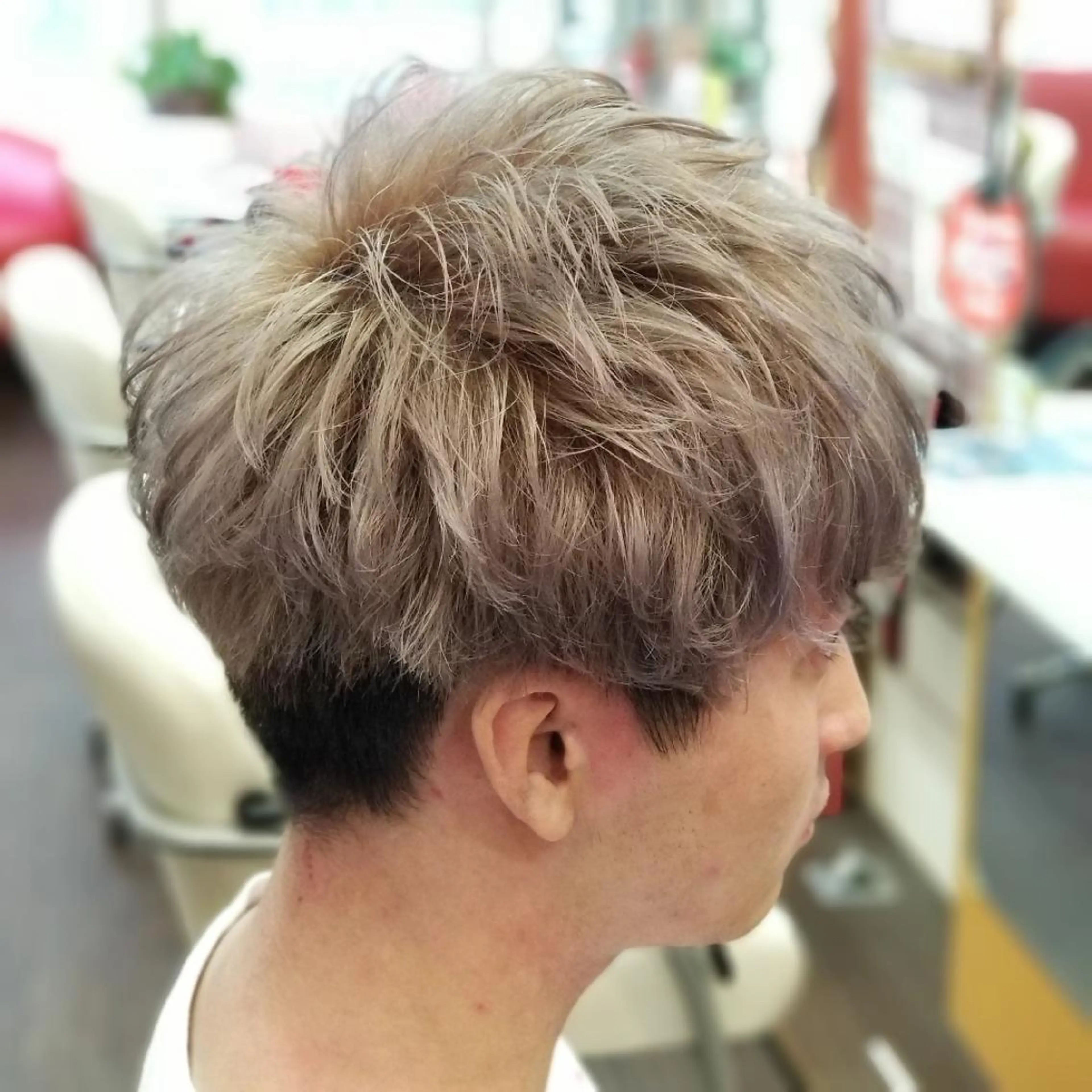 ショート カラー メンズ カット ヘアカラー 植田 修平/エクステ /髪質改善カラーのヘアスタイル