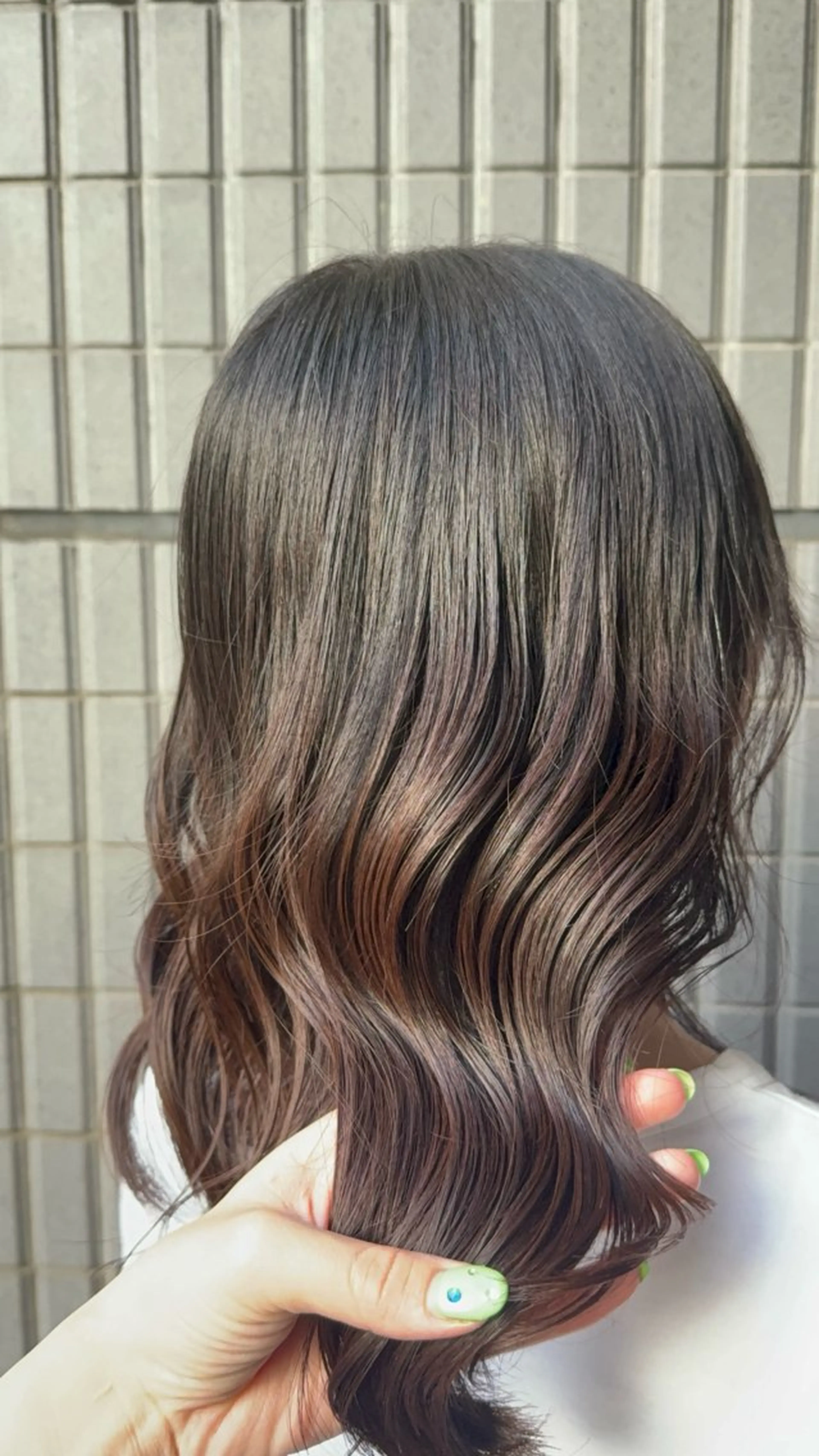 セミロング トリートメント トリートメント レイヤー/ハイトーン 💖石川町sayaのヘアスタイル