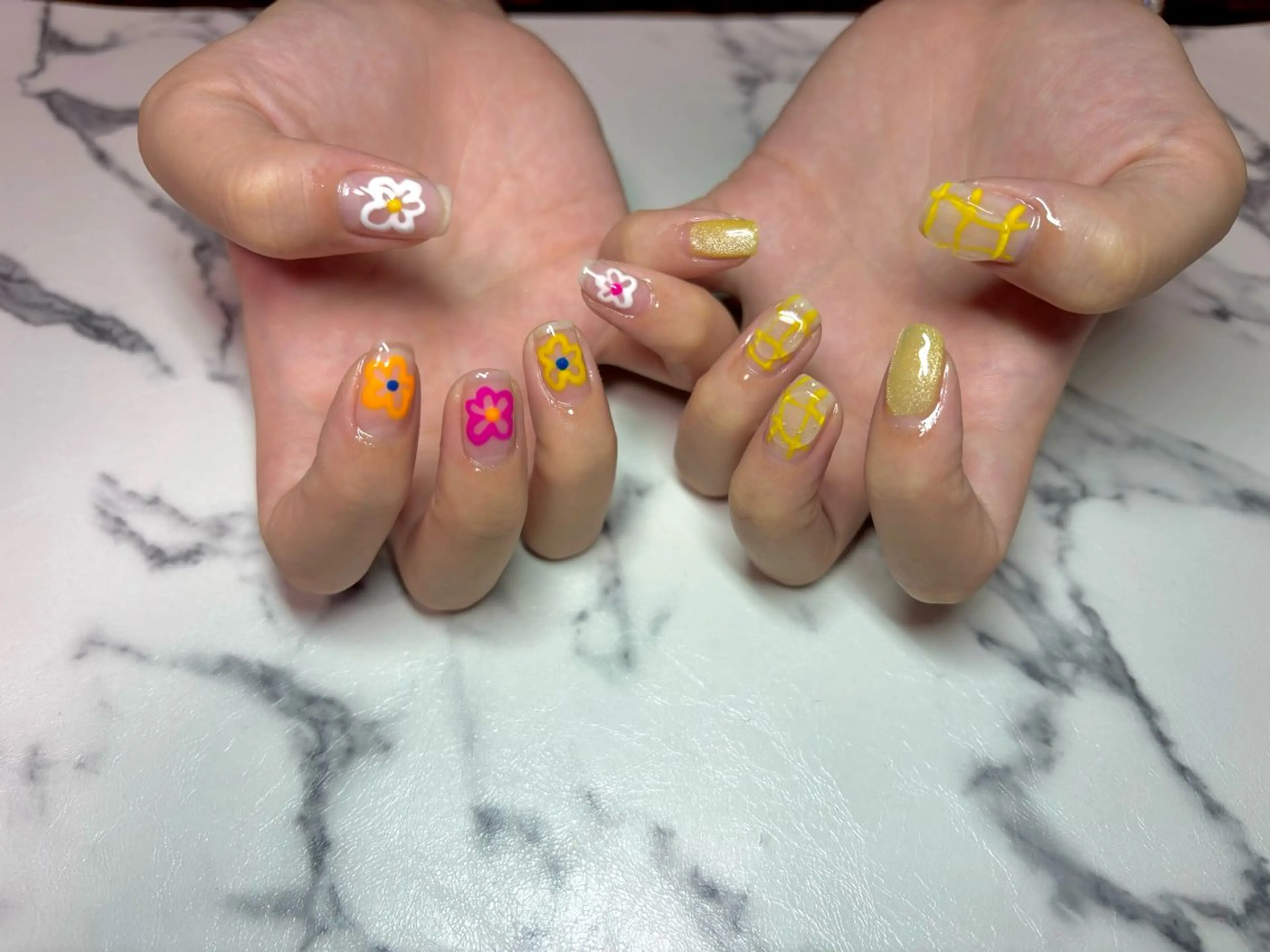 ネイル 夏ネイル mimimi nail所属・I. MITSUKIのネイルデザイン