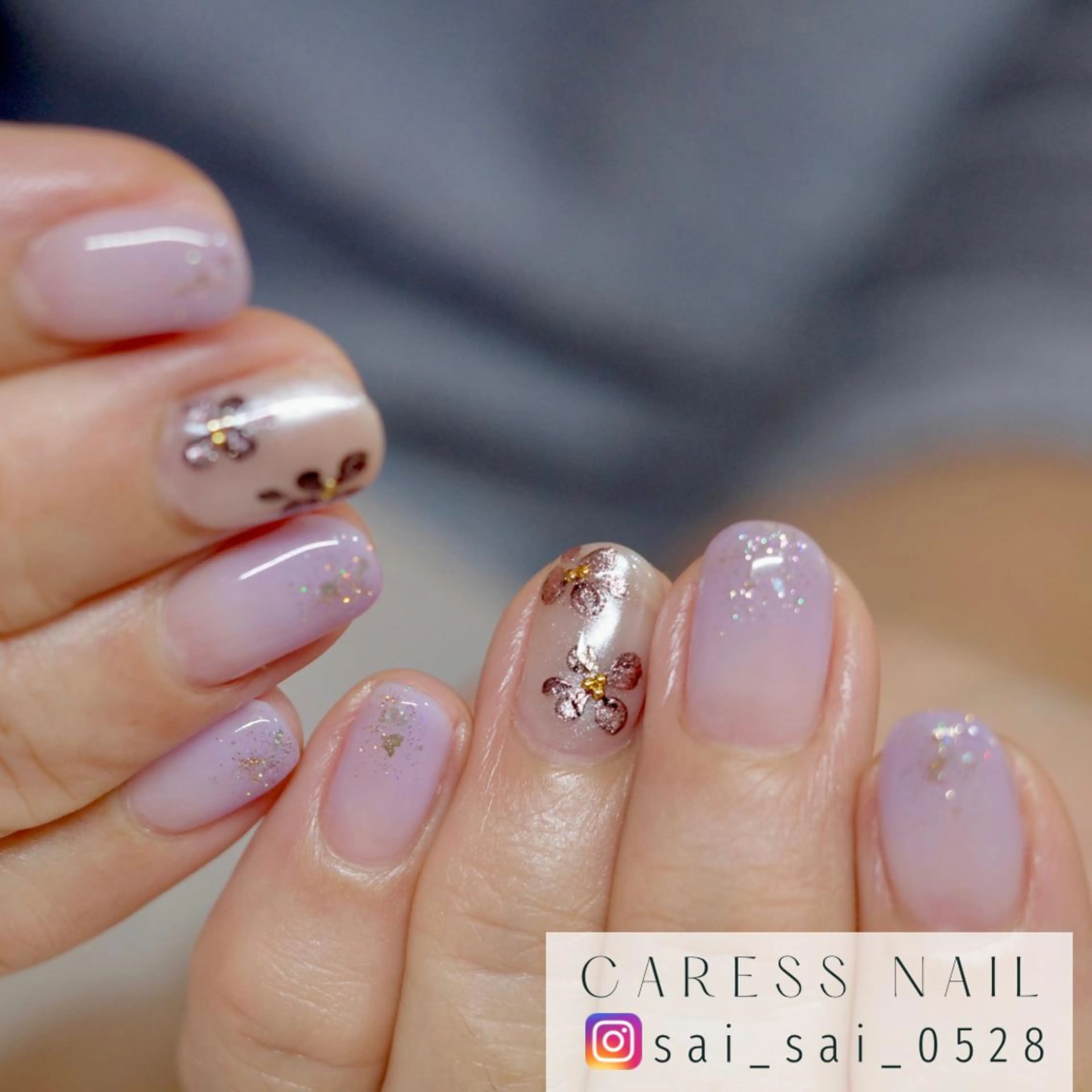ネイル caress  nail カレスネイル　代々木上原所属・カレスネイル さいのネイルデザイン
