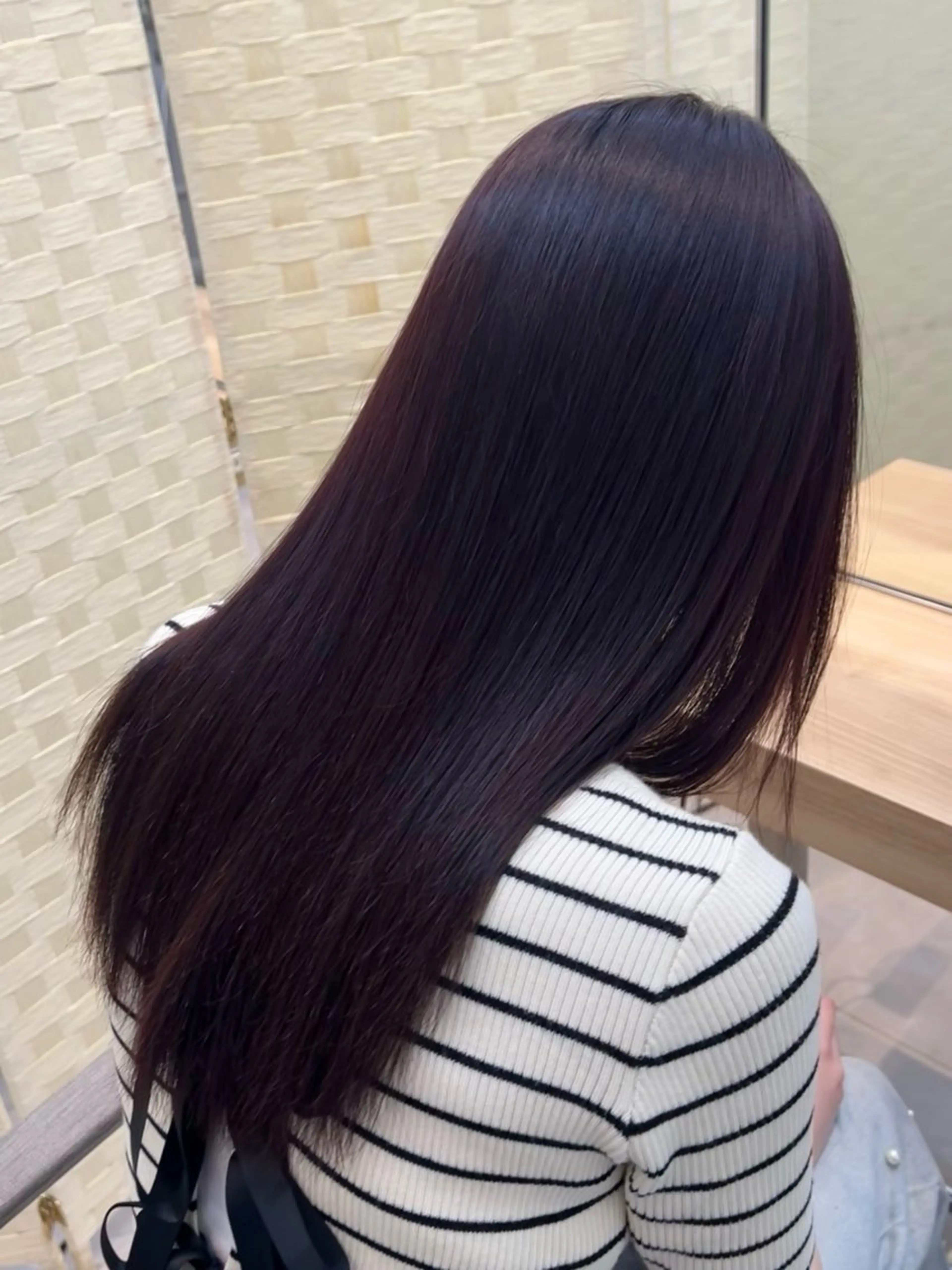 ロング カラー ラベンダーカラー shirof shinjuku所属・💖艶韓国ヘア /新宿/山下颯子💖のヘアスタイル