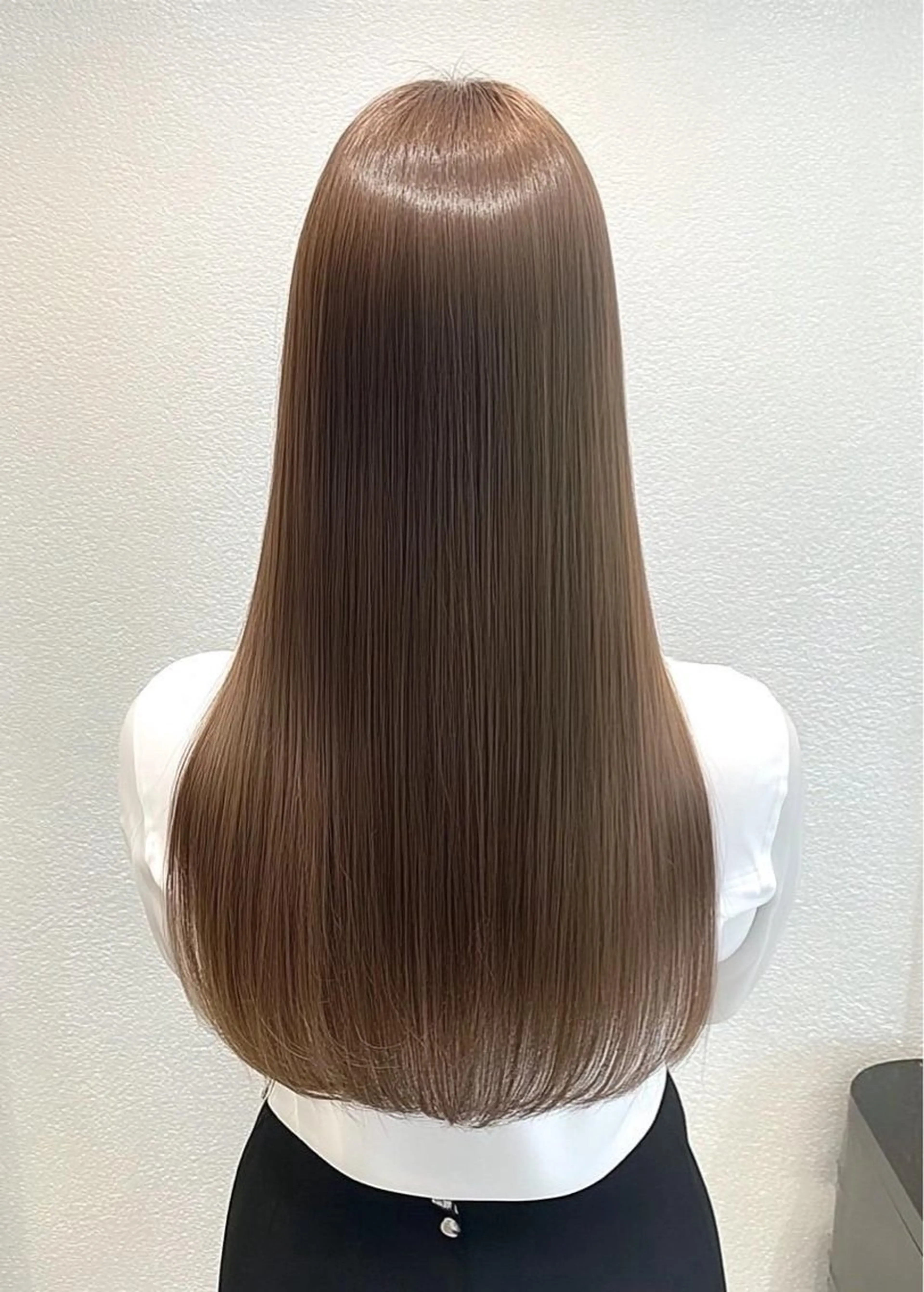 ミディアム カラー ブリーチ 美髪矯正特化 いくたのヘアスタイル
