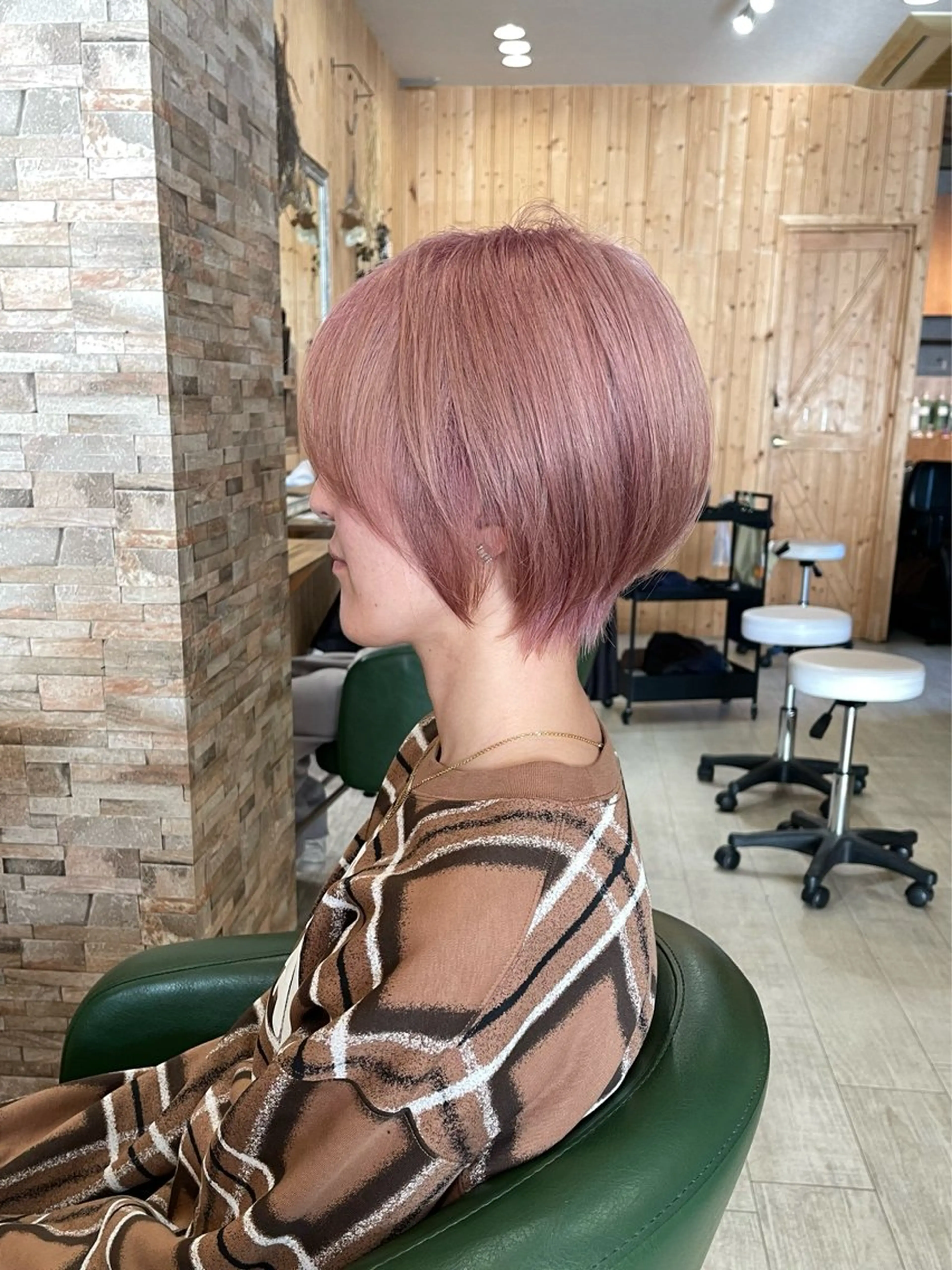 ショート カット ヘアカラー 谷山銀二郎/ 副店長のヘアスタイル