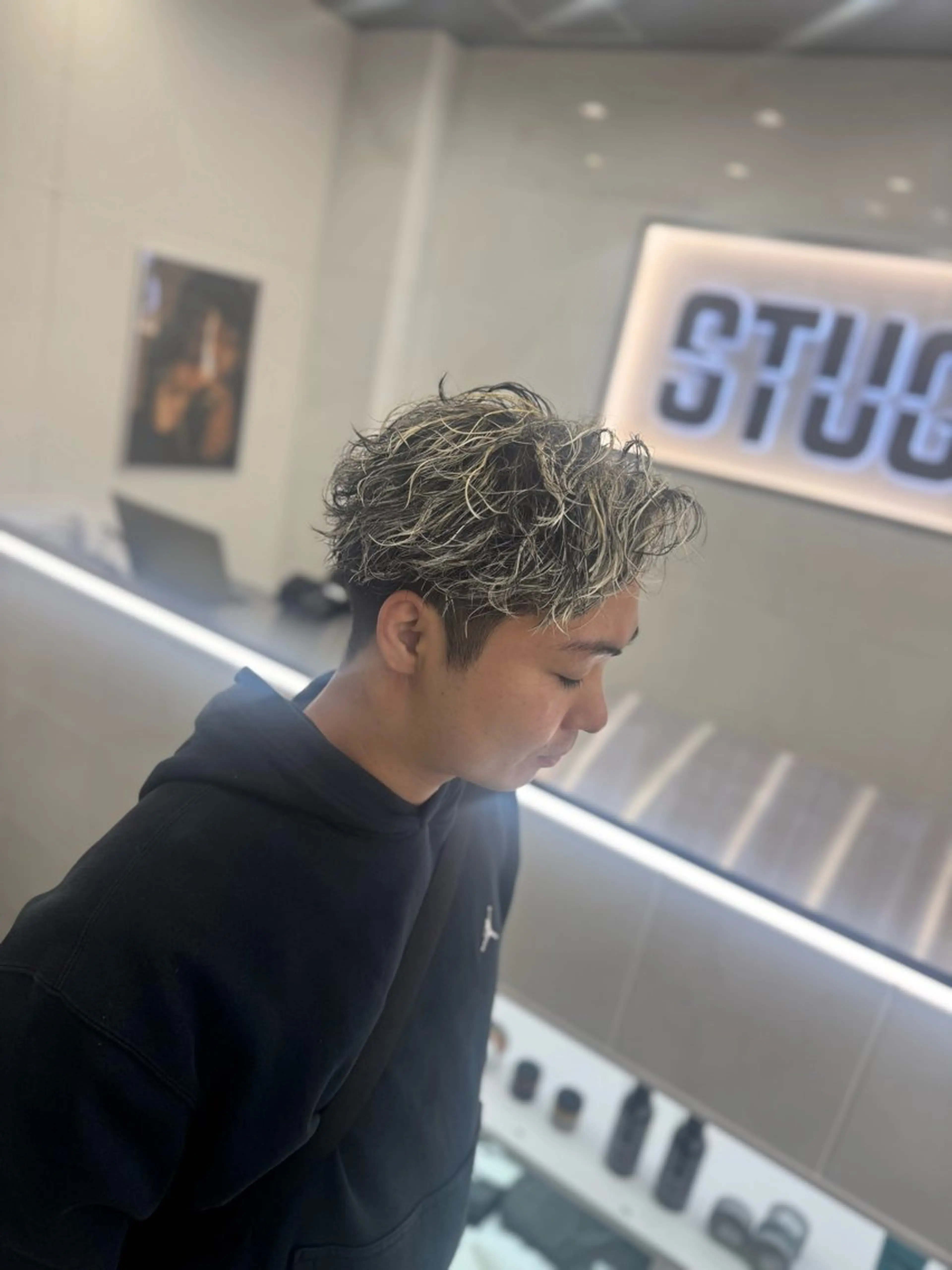 ミディアム カット ヘアカラー パーマ DAMDEE TOKYO所属・🔥メンズ特化🔥 平田　能基のヘアスタイル