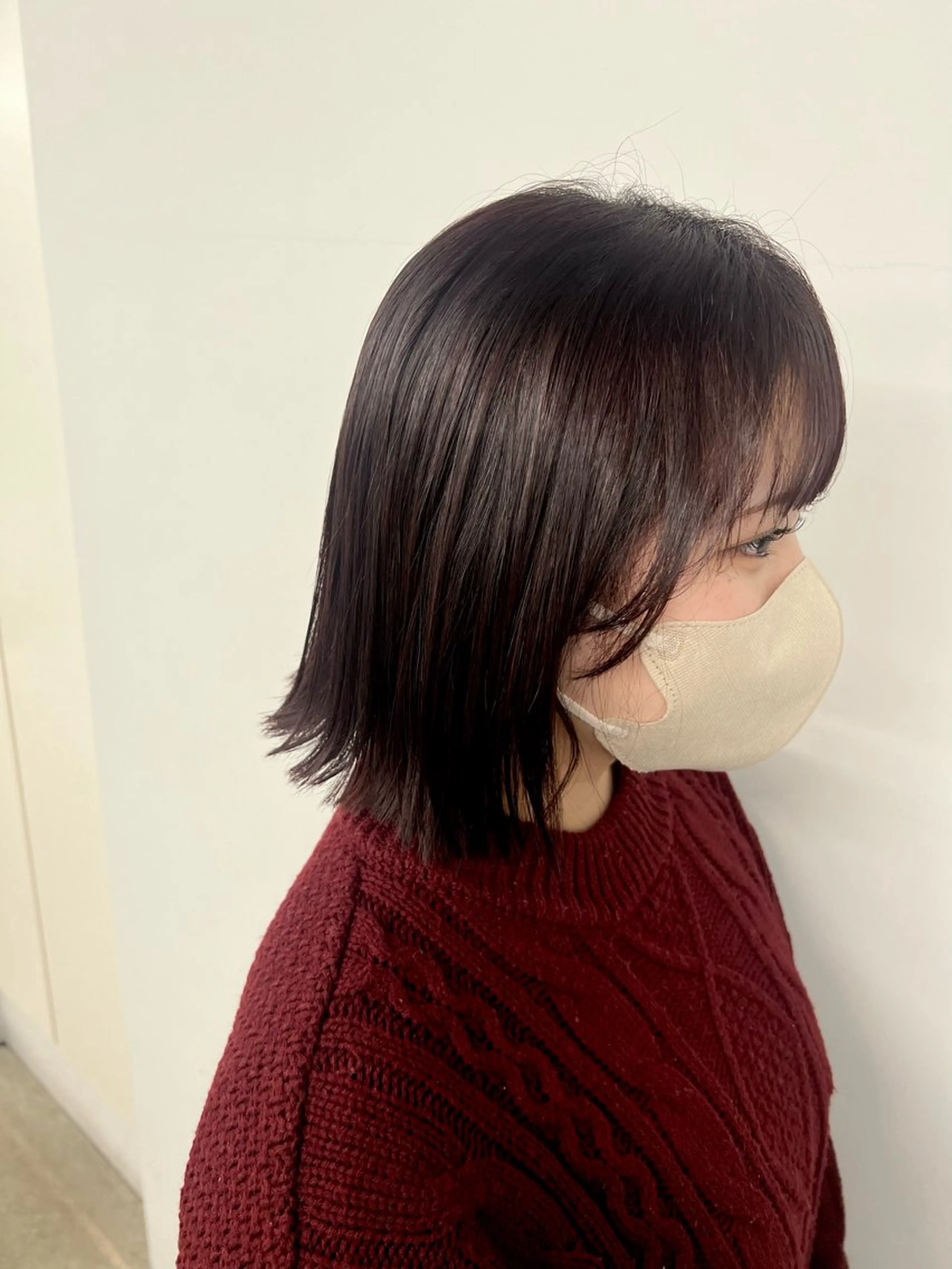 ショート カラー ブラウンカラー ピンクカラー ピンクブラウン カット ヘアカラー トリートメント build所属・秋山 花音のヘアスタイル