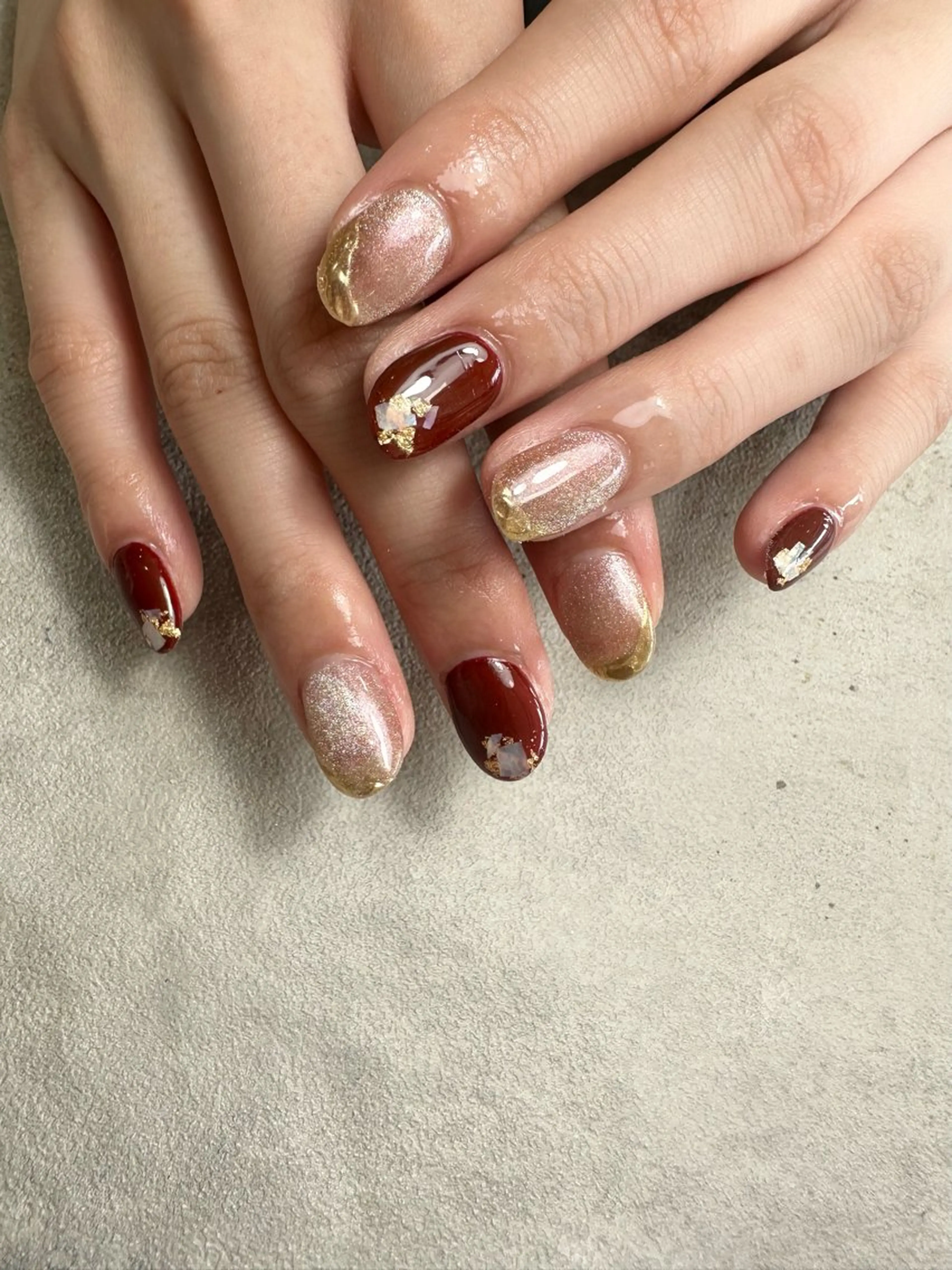 ネイル マグネットネイル nailroom Anmie.のネイルデザイン