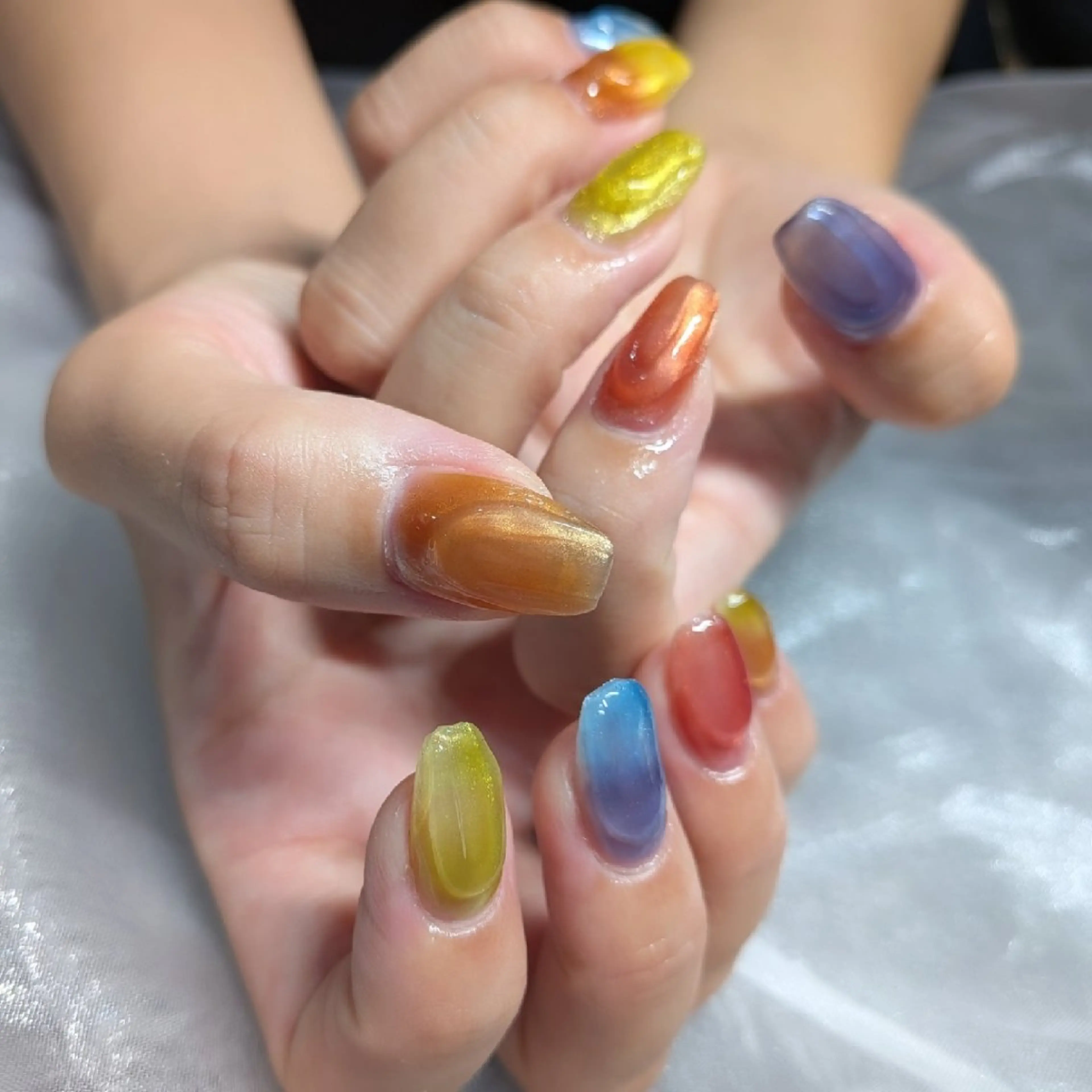 ミディアム ハンドネイル salon  Liange所属・La maharo YUのネイルデザイン