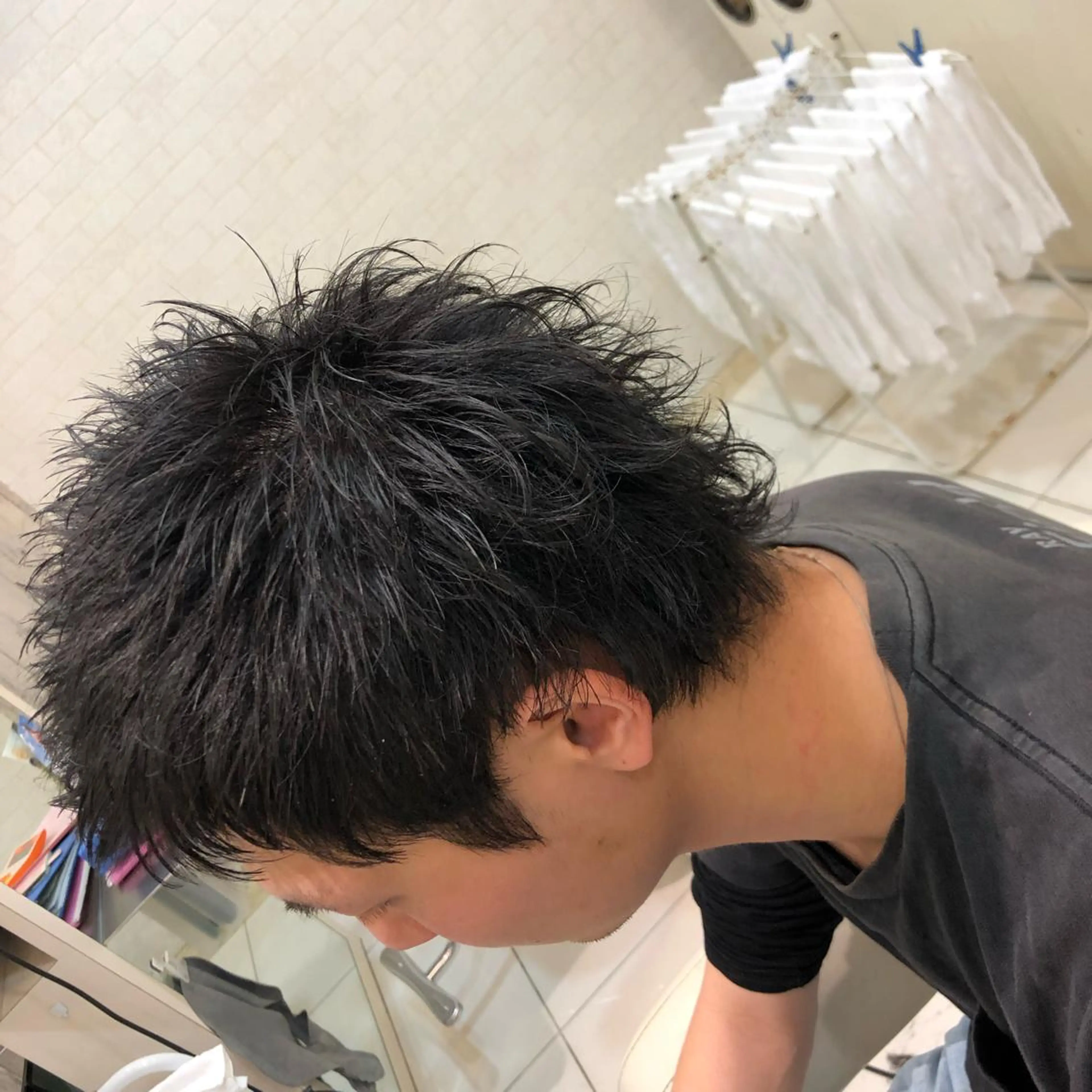 ショート ウルフカット Lit所属・Lit.豊橋 夏目のヘアスタイル