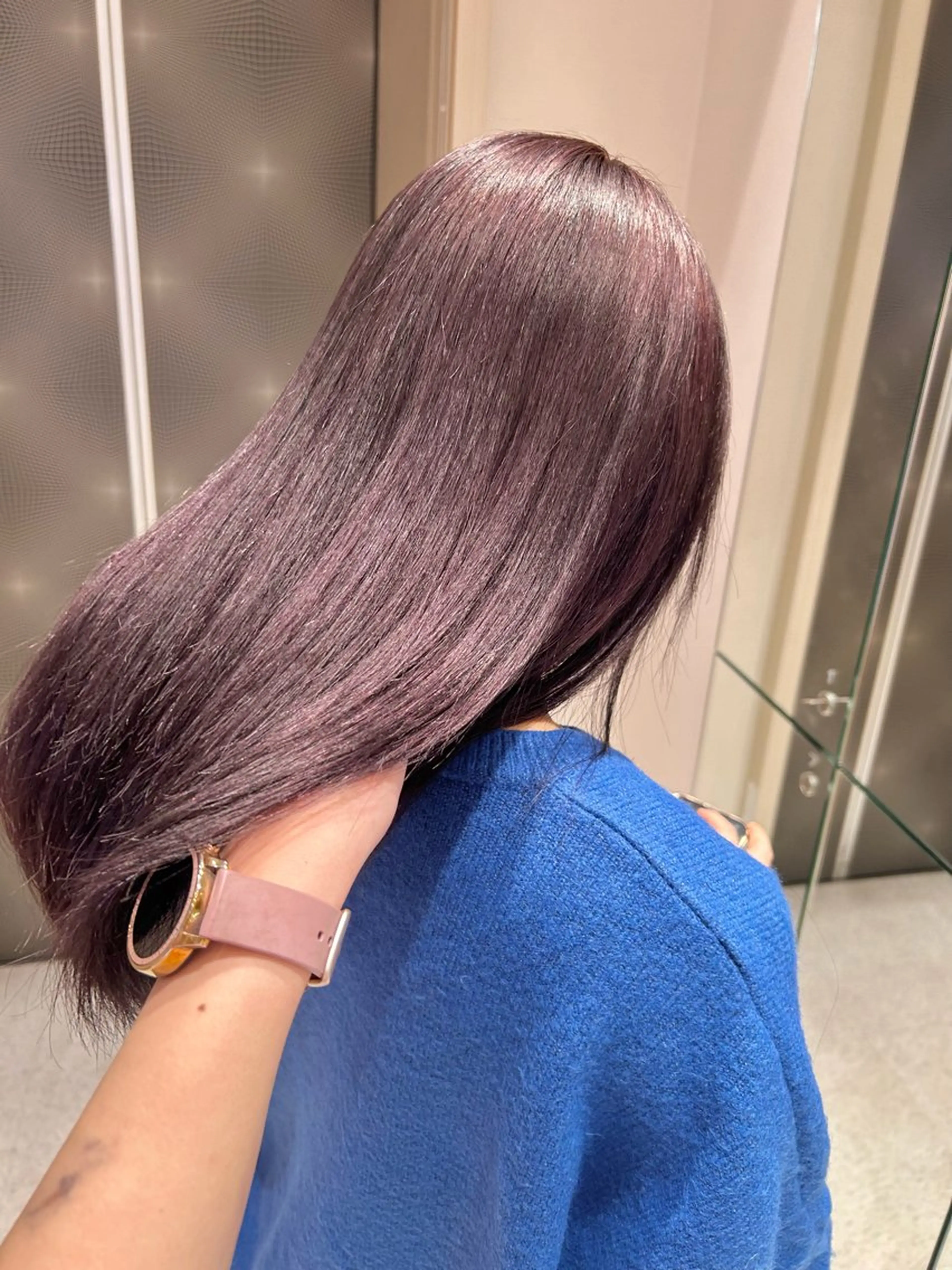 カラー ヘアカラー トリートメント ブリーチෆ‪髪質改善 🎀ོ白岩亜実🎀ོのヘアスタイル