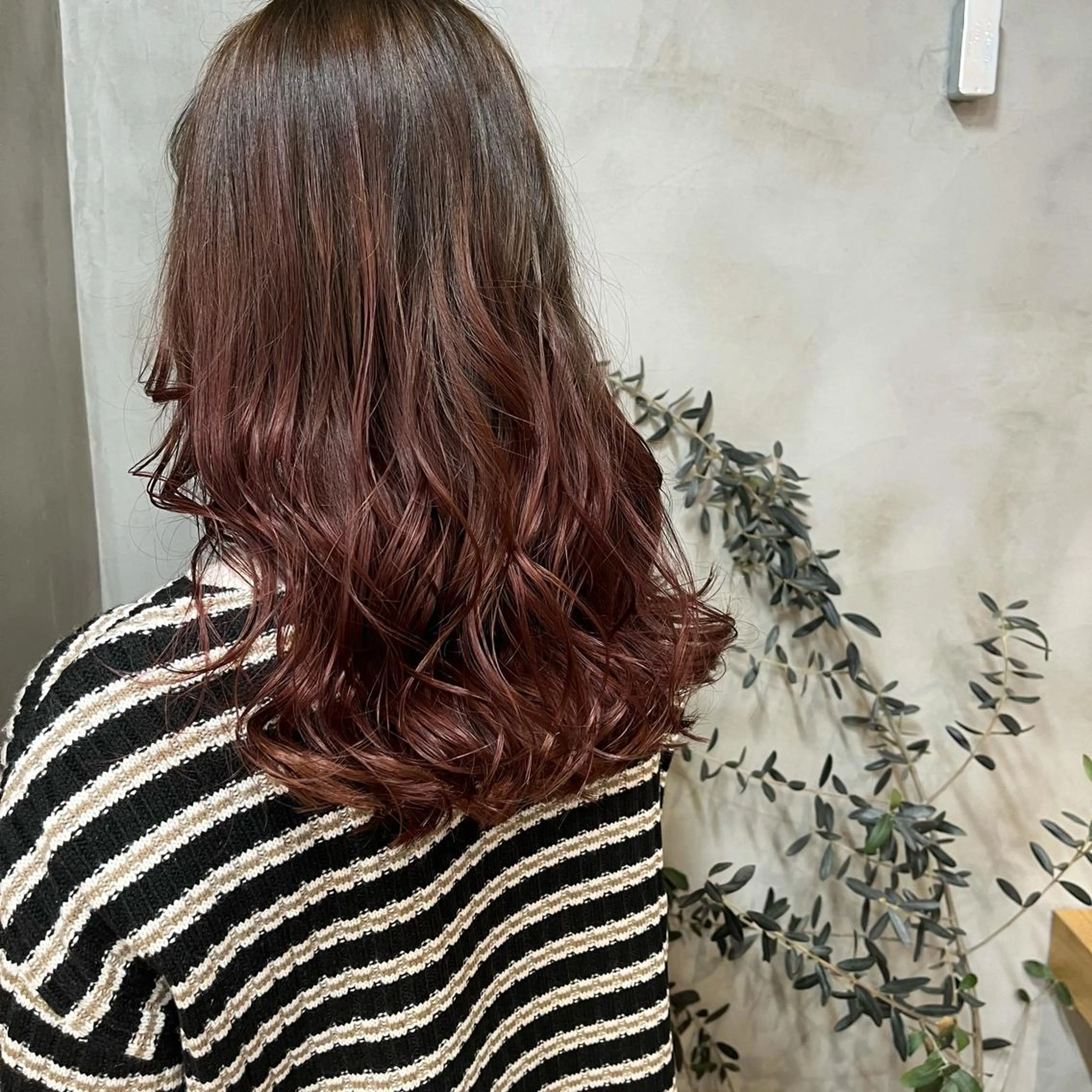 セミロング ヘアカラー 仲井間 賢雄 fifthのヘアスタイル