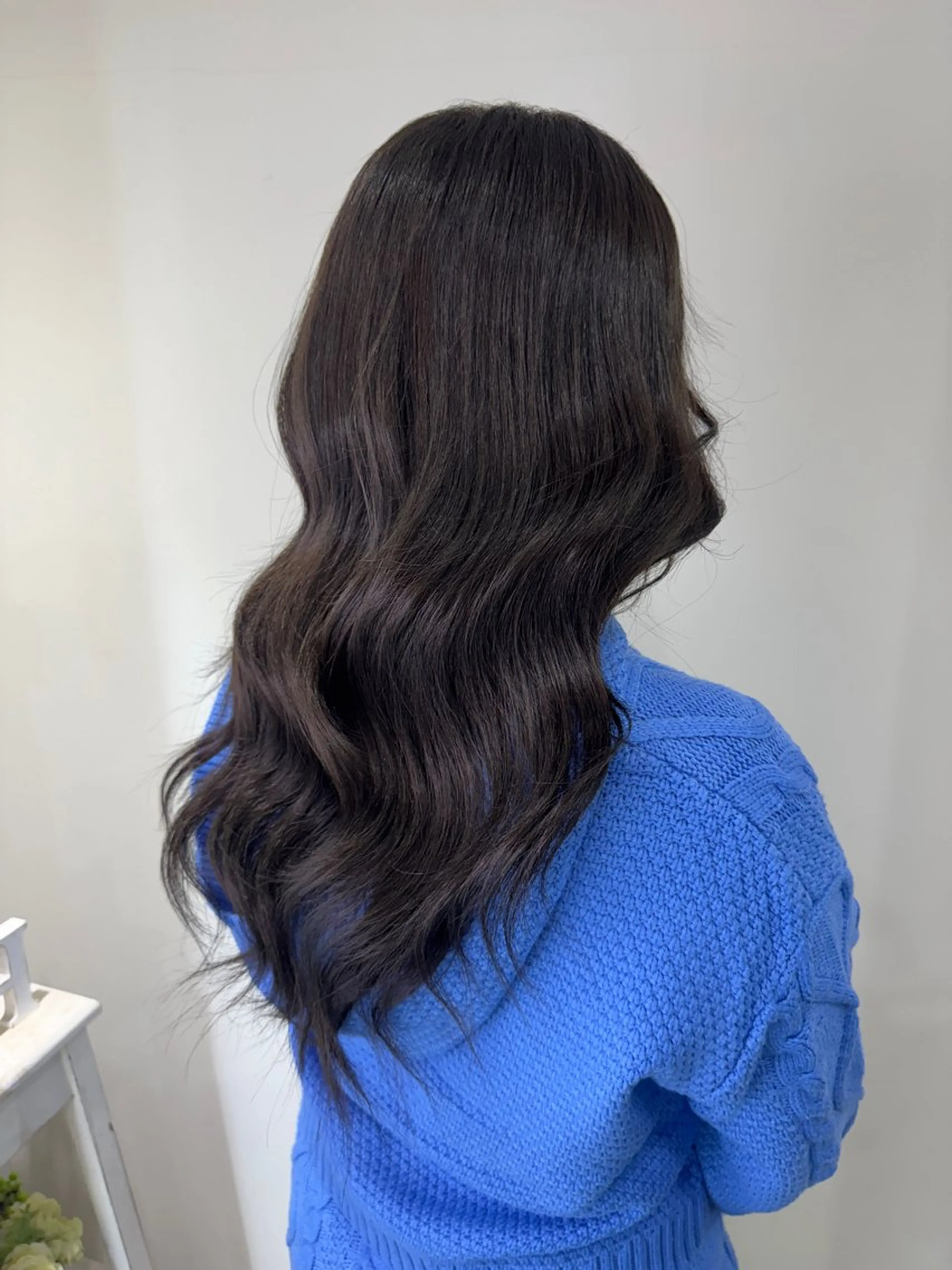 ロング カラー tomona 𝜗𝜚のヘアスタイル
