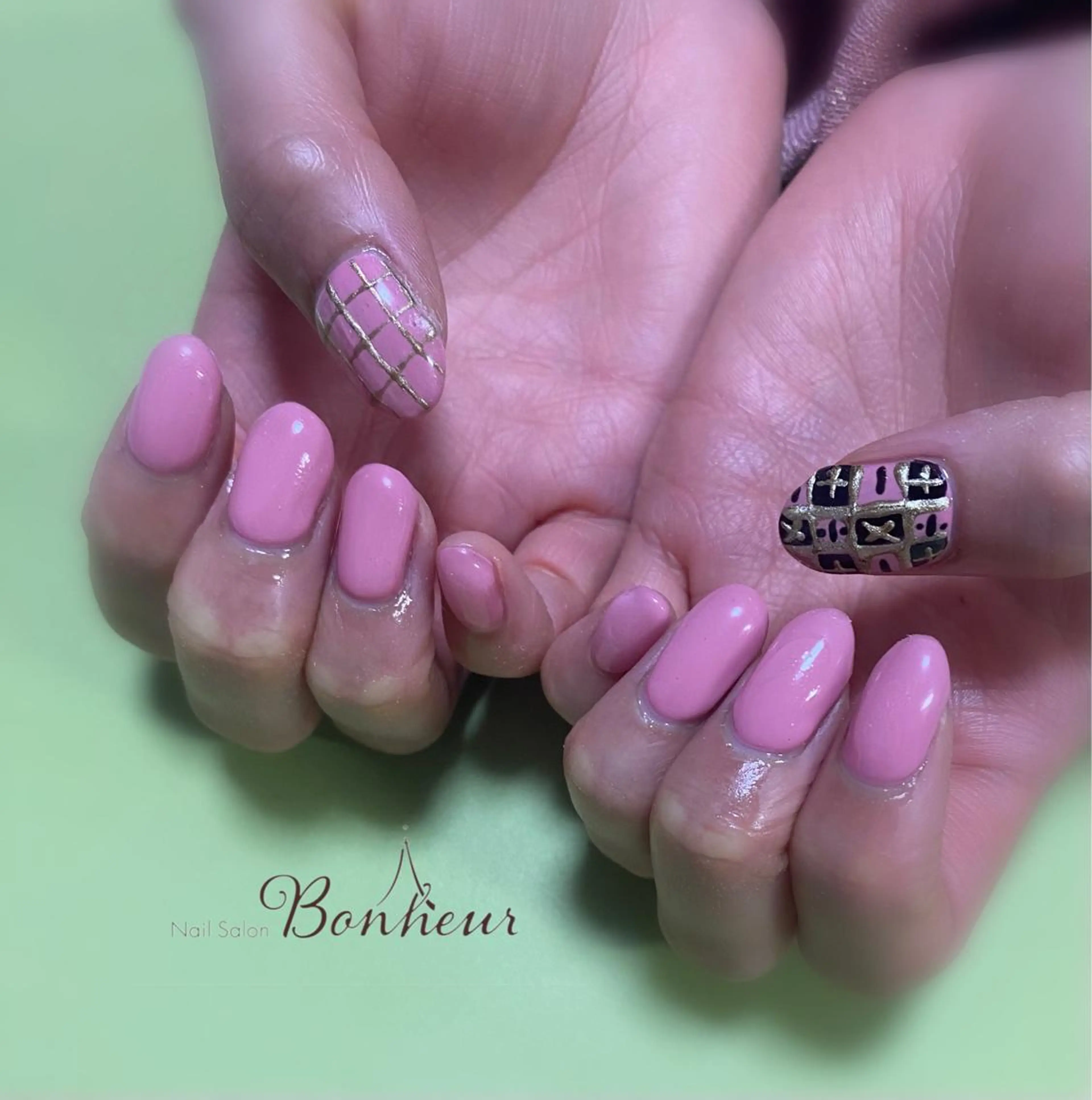 ネイル Nail Salon Bonheurのネイルデザイン
