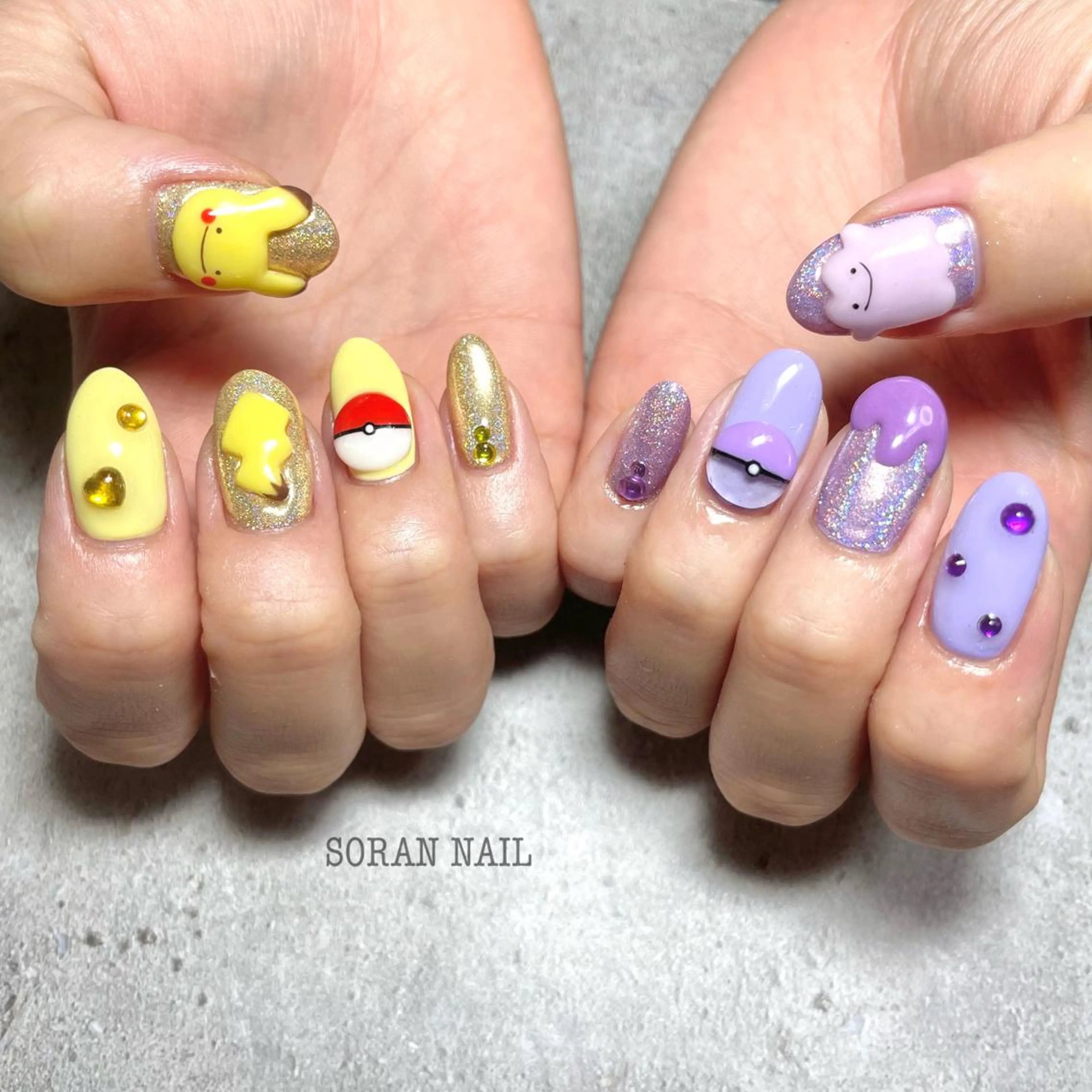 ハンドネイル soran nailのネイルデザイン