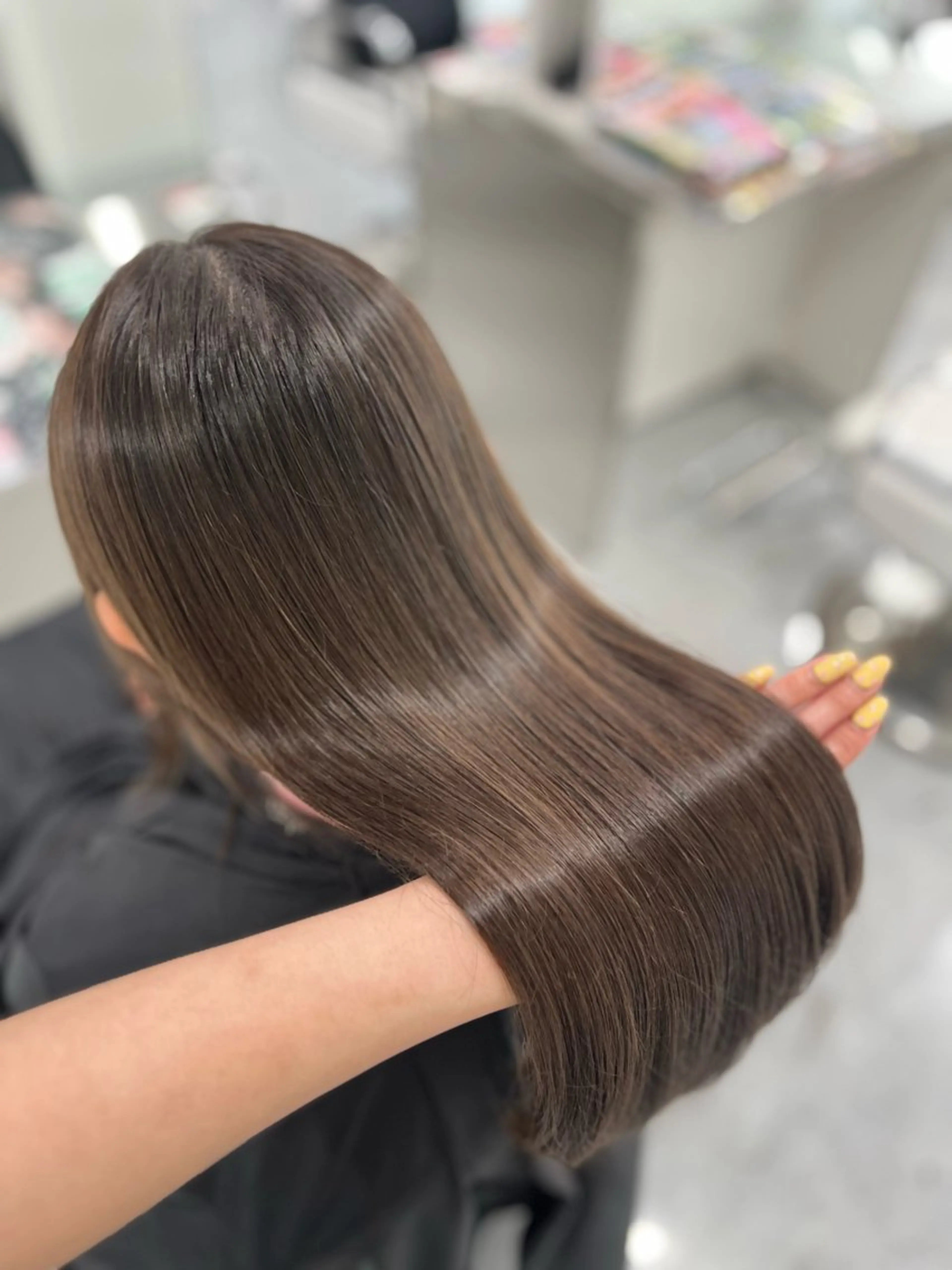 ロング カラー カット ヘアカラー TaNa. EMINA💖のヘアスタイル