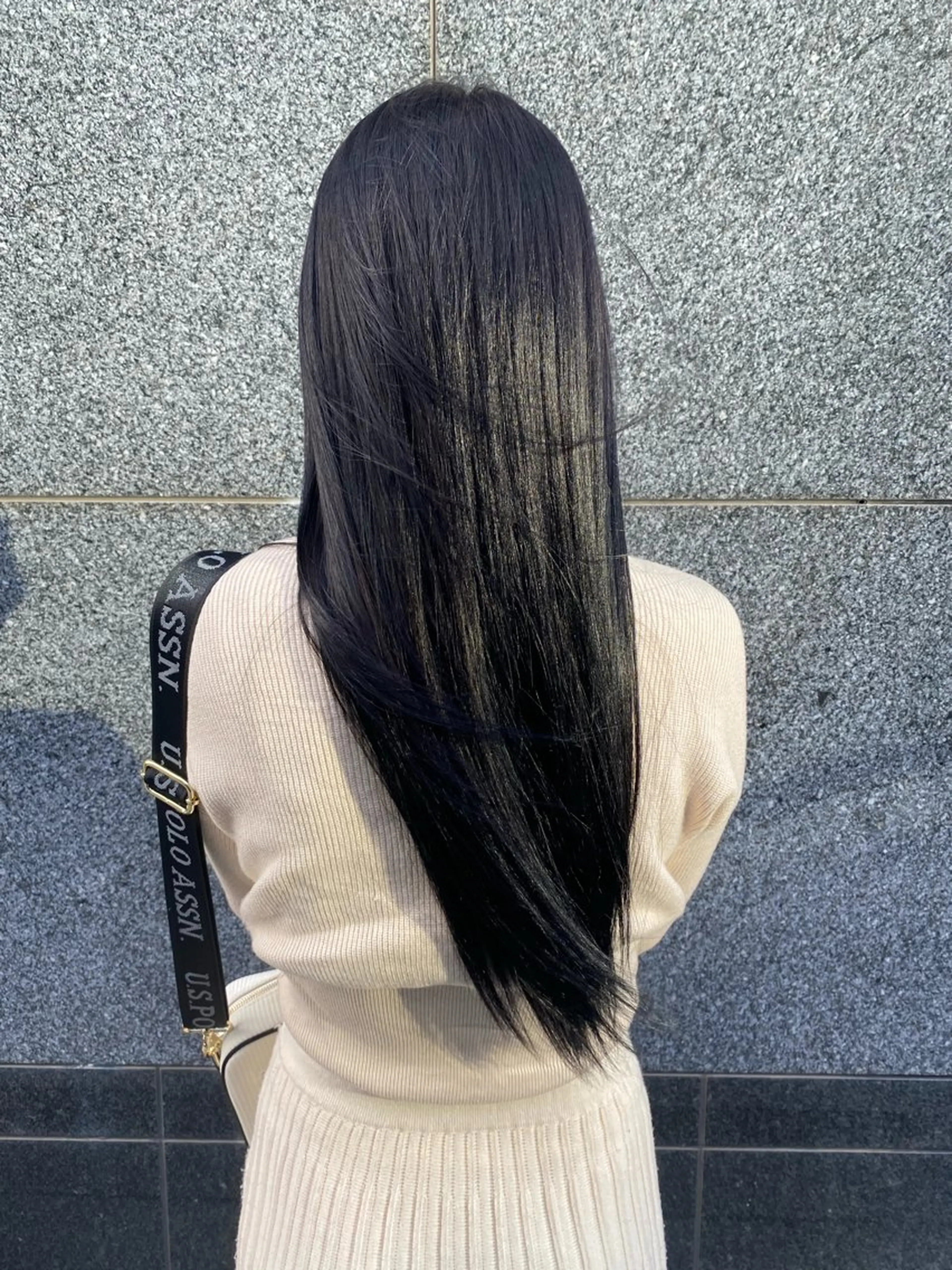 酸性ストレートモデルの写真