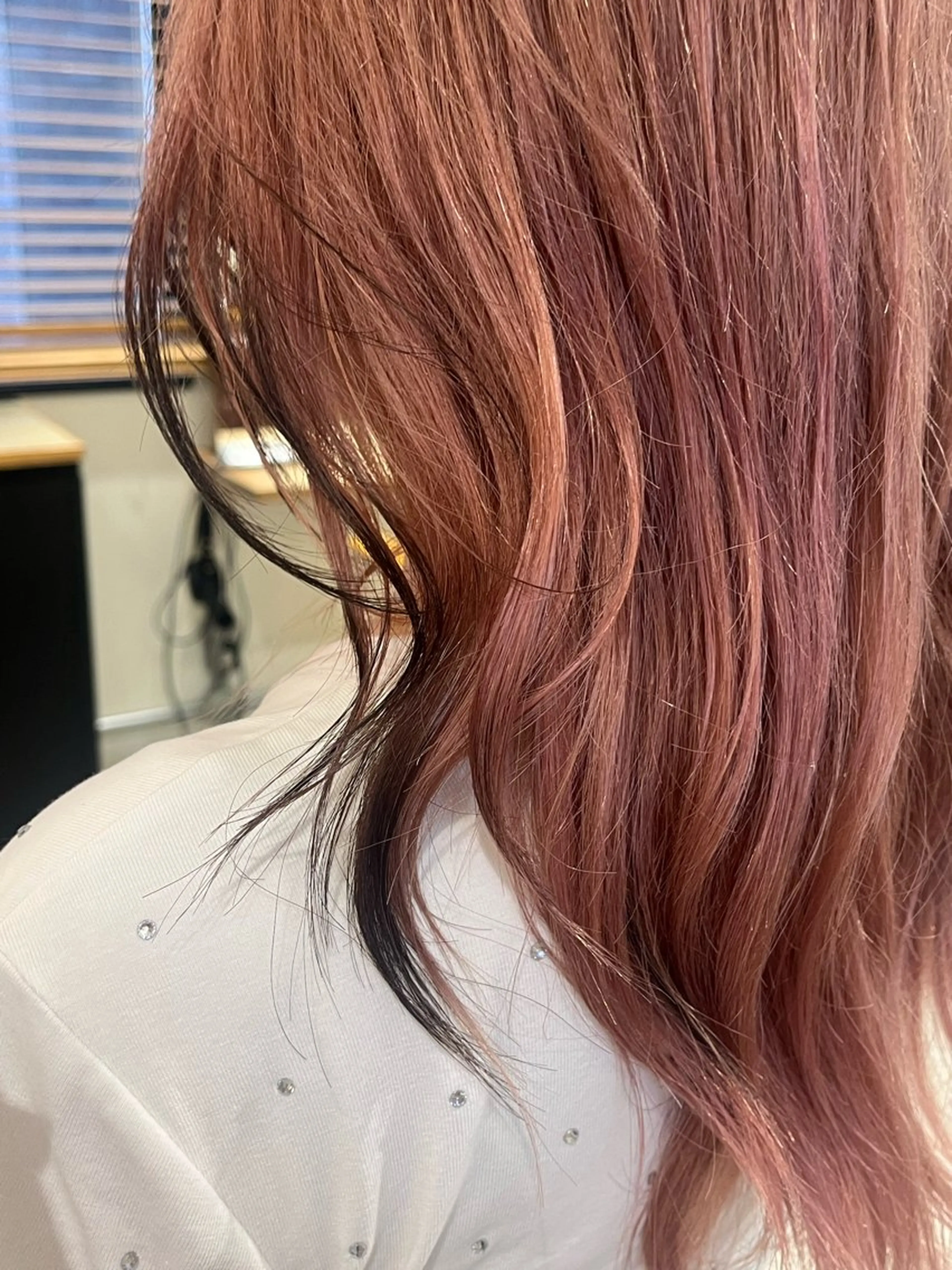 ロング カラー デザインカラー ヘアカラー 🦮shiori アイドルオタク🦮のヘアスタイル