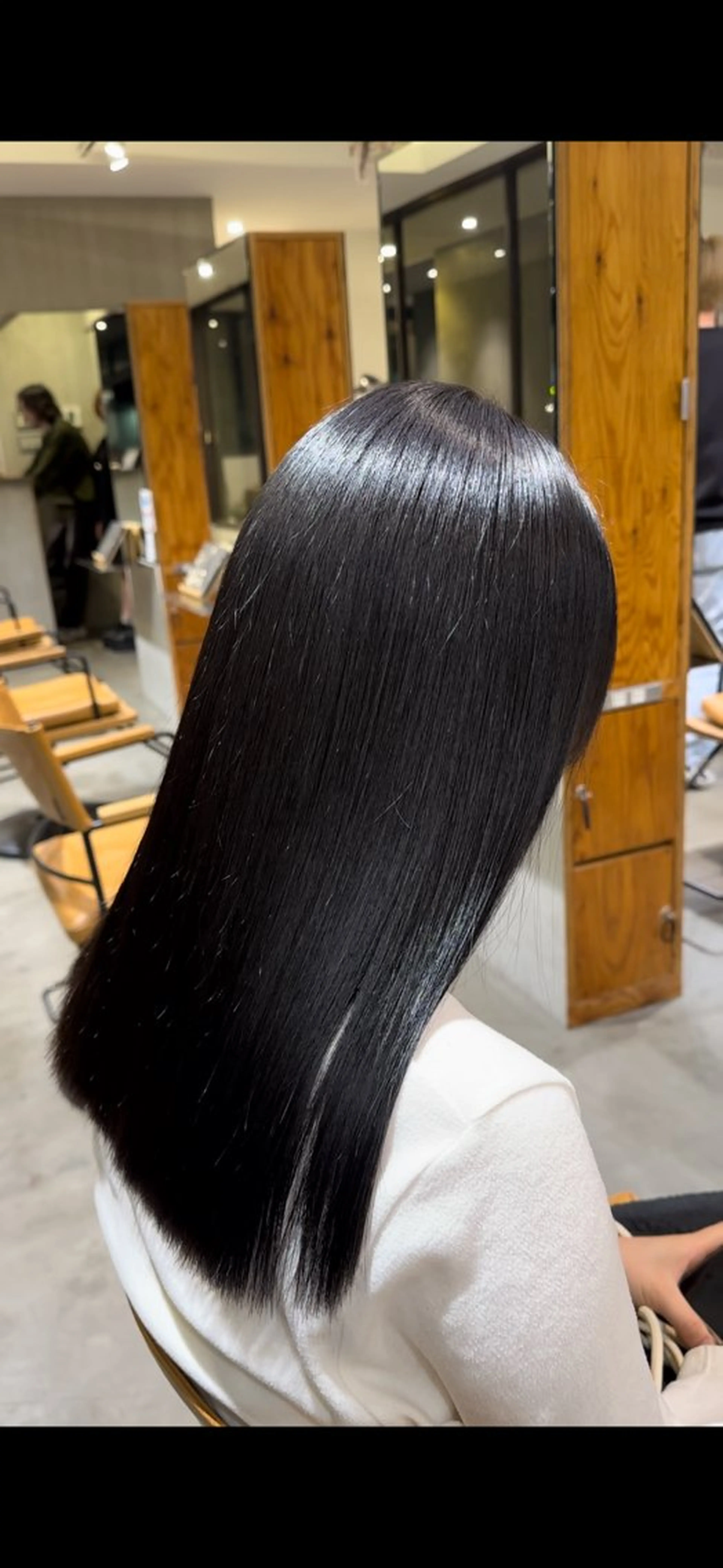 ロング 縮毛矯正 各務原/カラー/ブリ ーチお任せください!のヘアスタイル