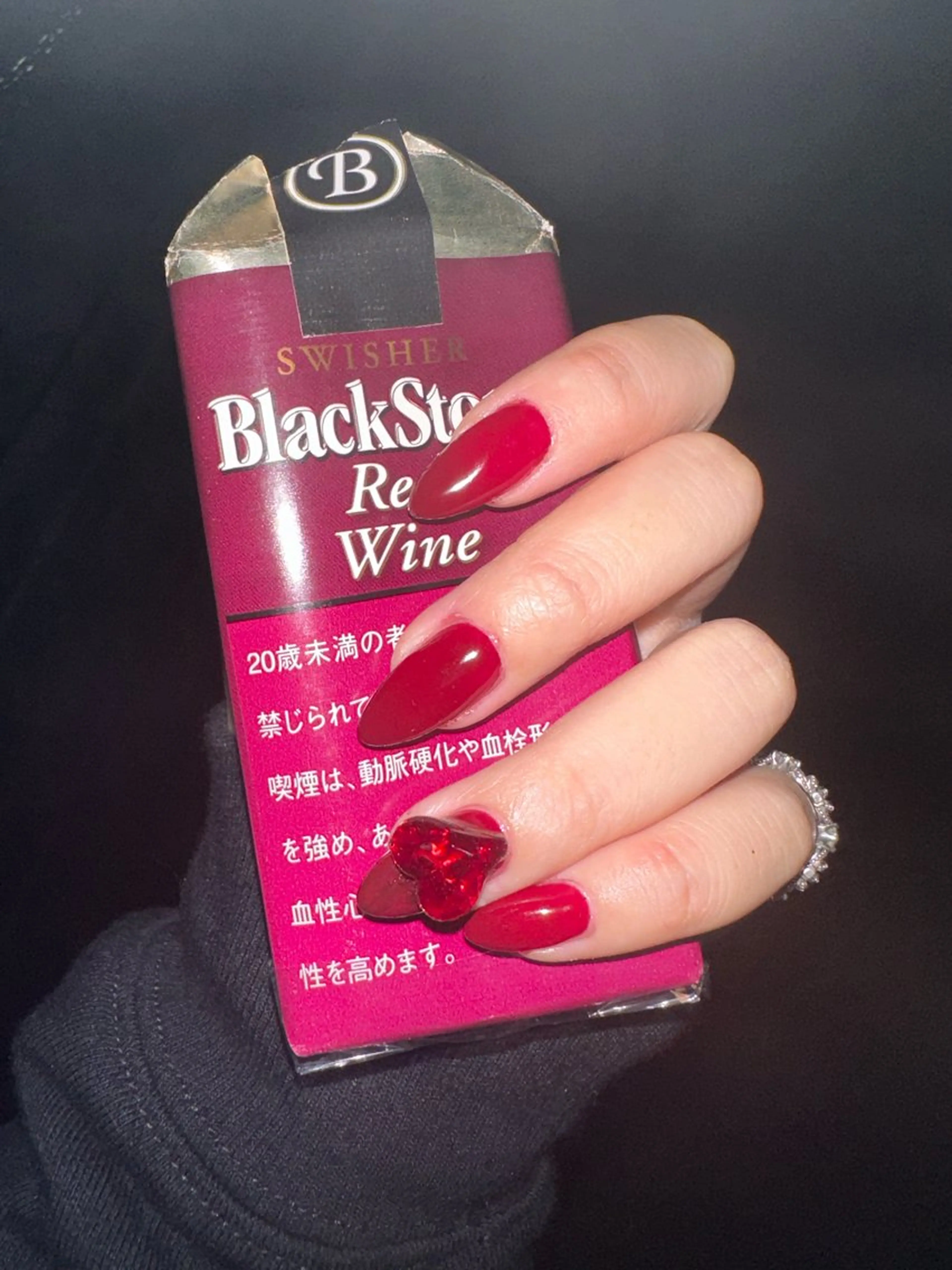 ネイル シンプルネイル ストーンネイル Bianca 🩵 Ayakoのネイルデザイン