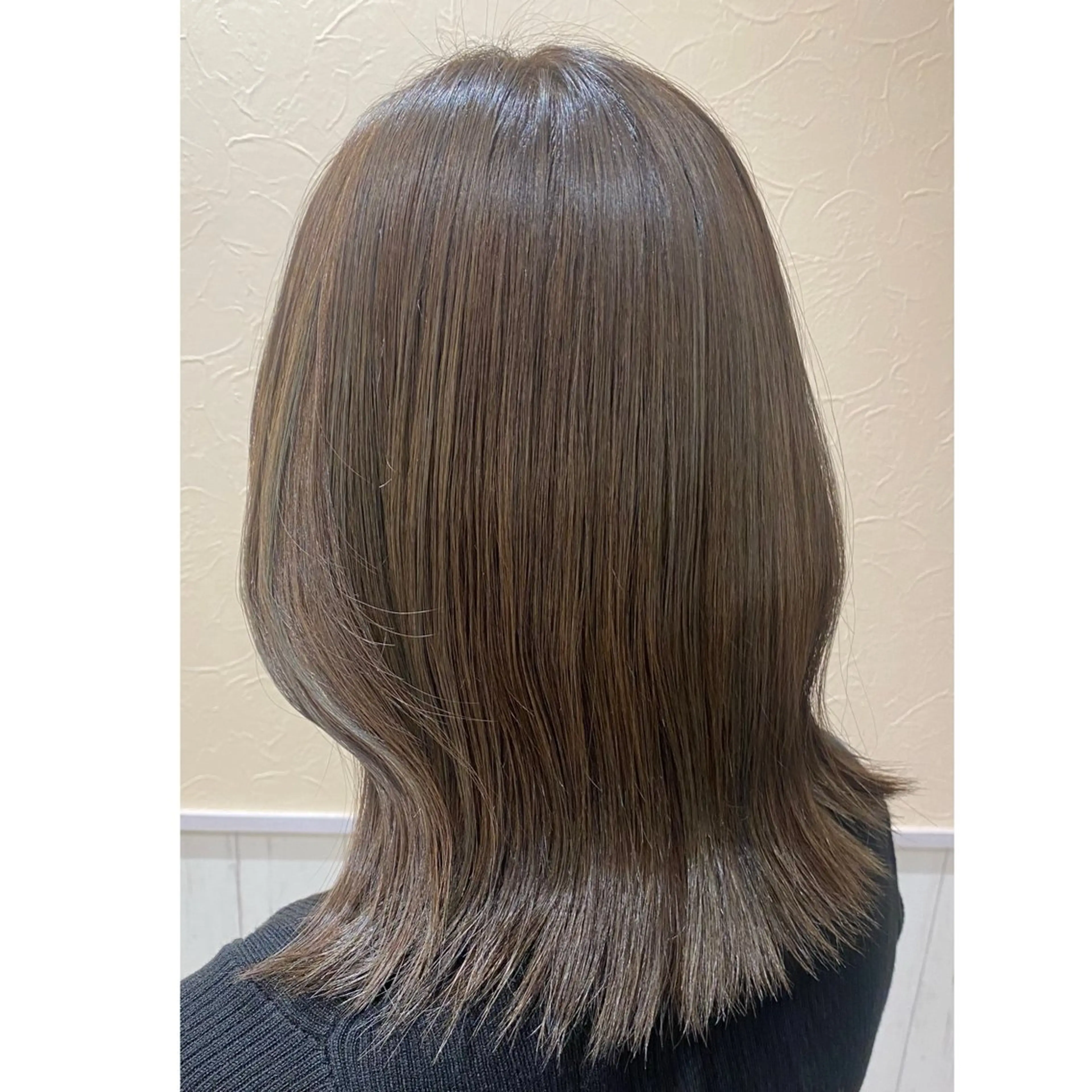 ミディアム ase.糸島店所属・UEDA AYAのヘアスタイル