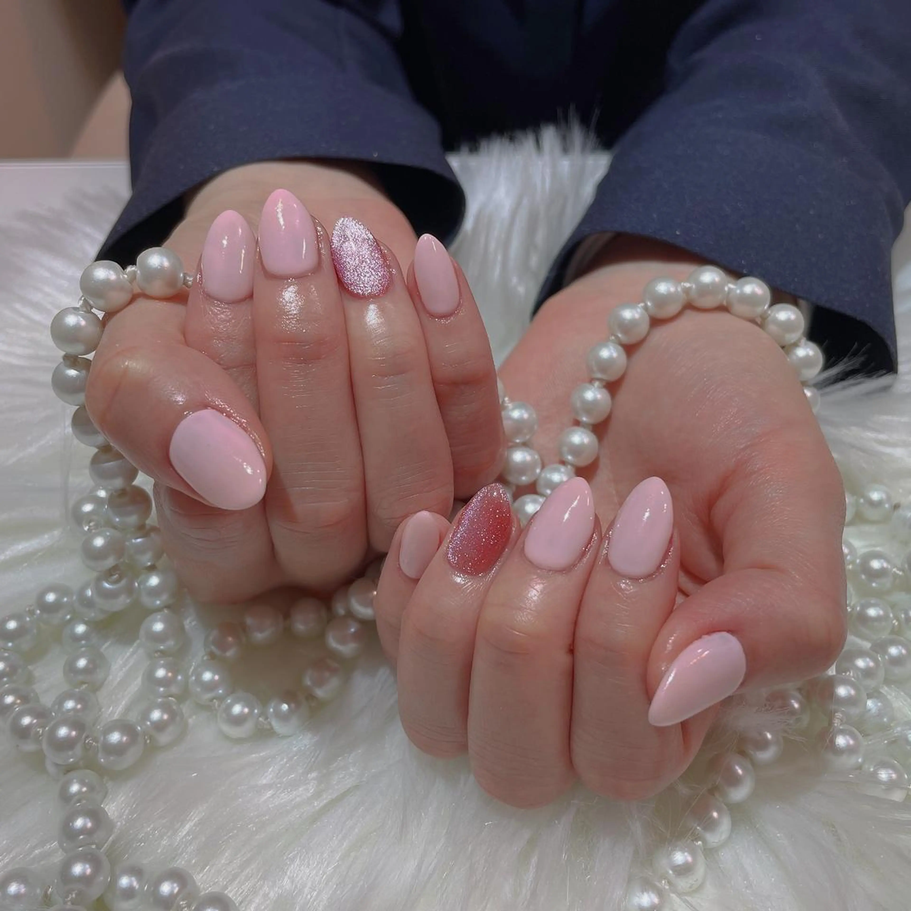 ネイル ✨Serenity ワンホンネイルのネイルデザイン