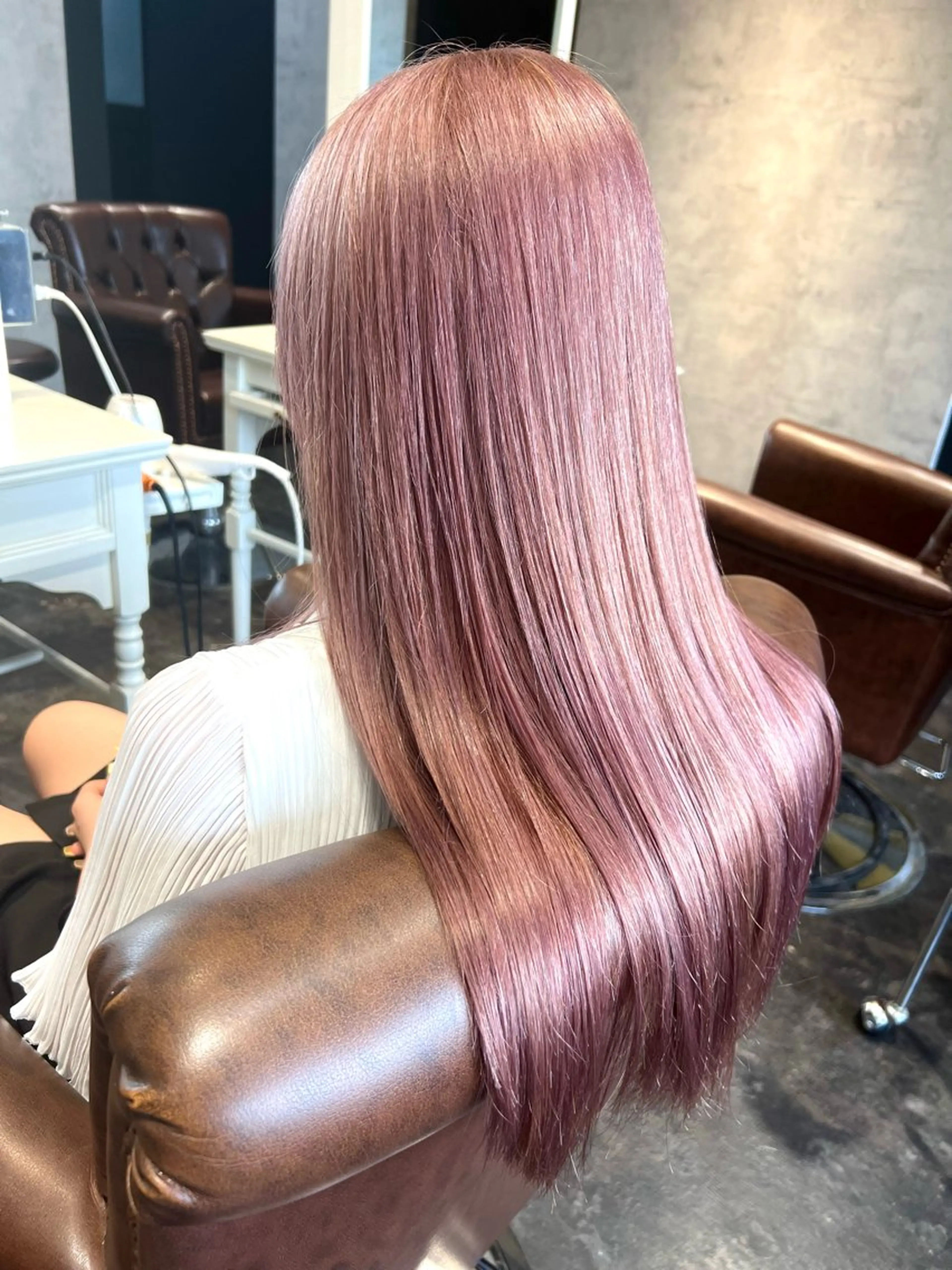 ロング ヘアカラー 澤村 高宏のヘアスタイル