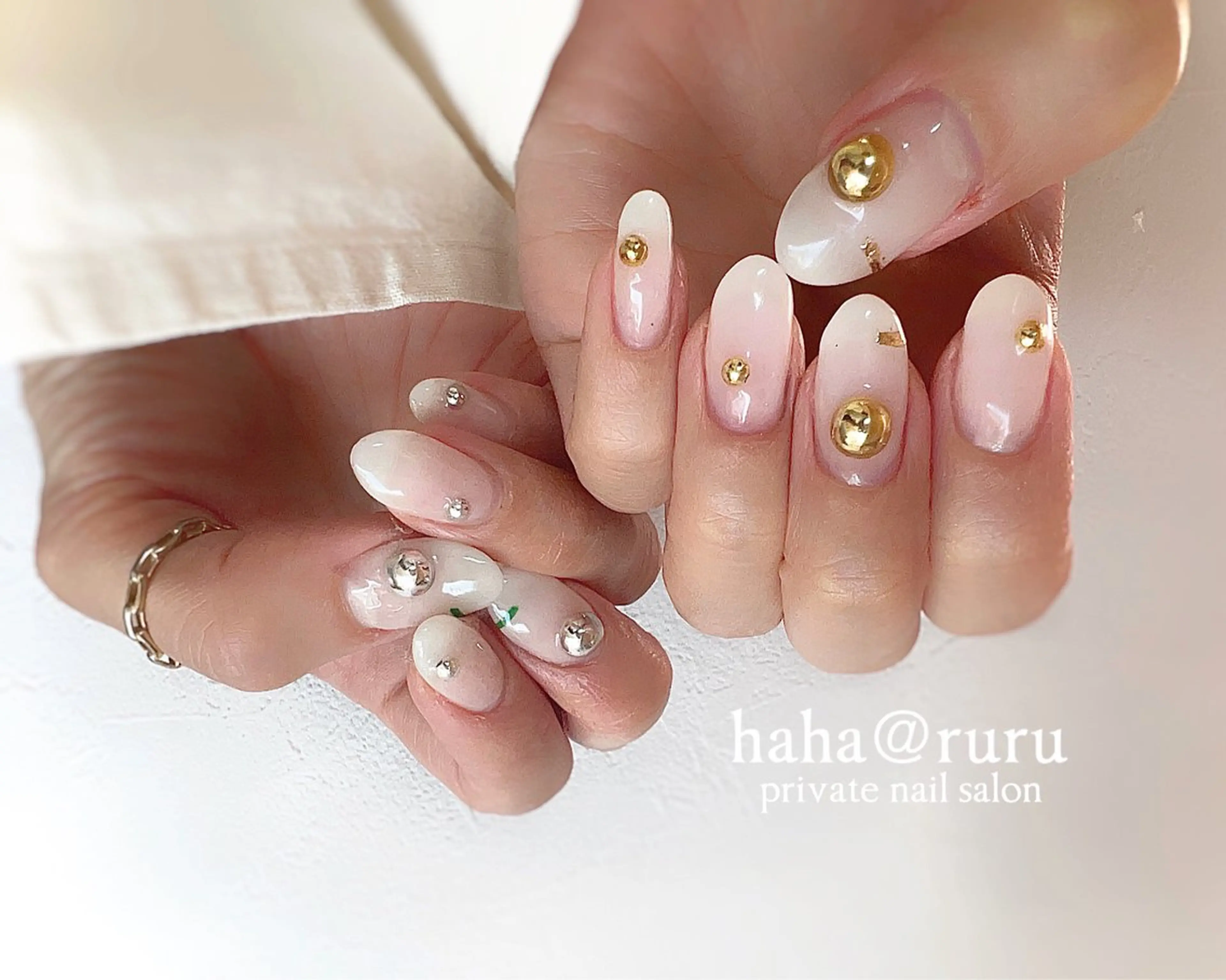 ネイル アートネイル haha@ ruruのネイルデザイン