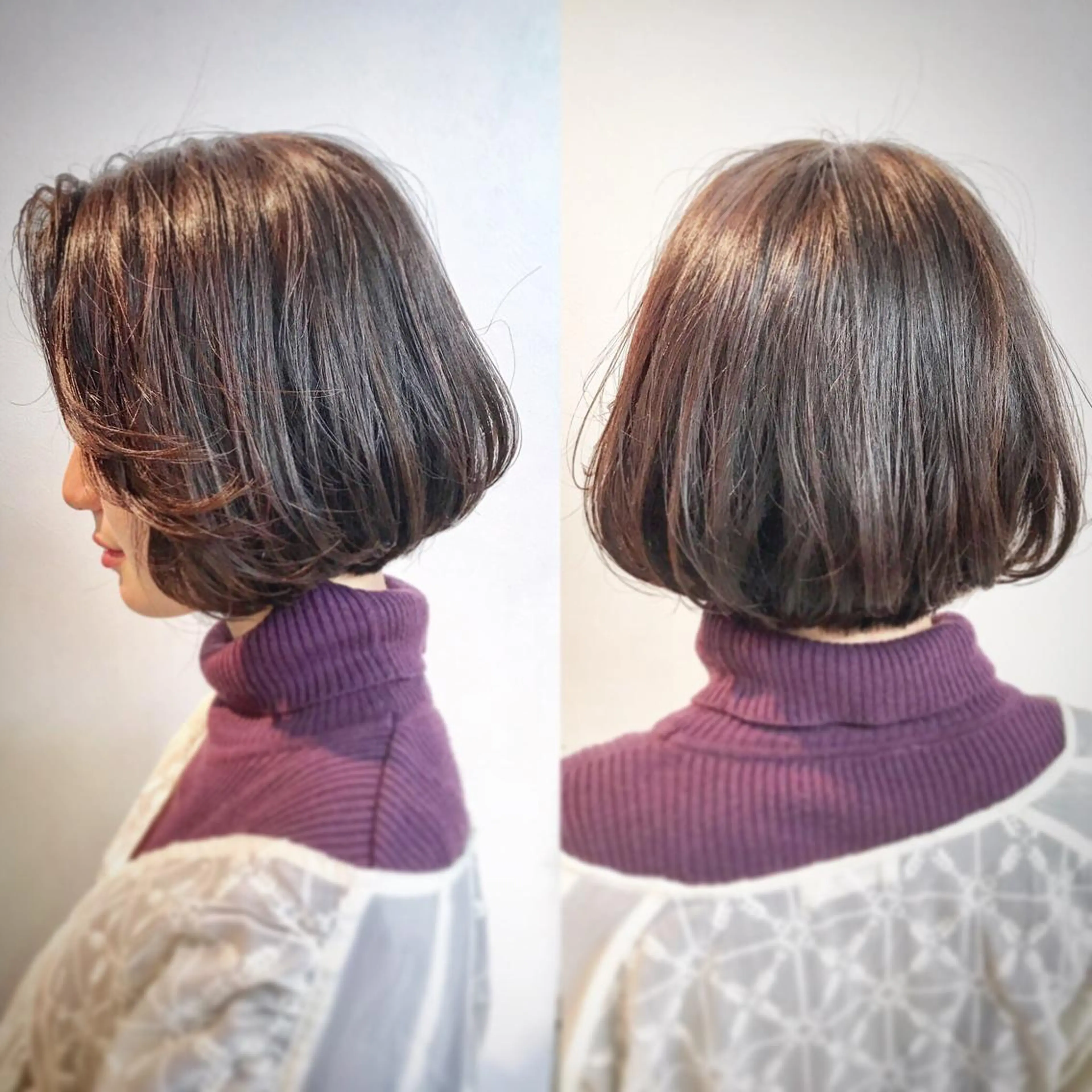 ショート カラー カット ヘアカラー トリートメント 平田 健一のヘアスタイル